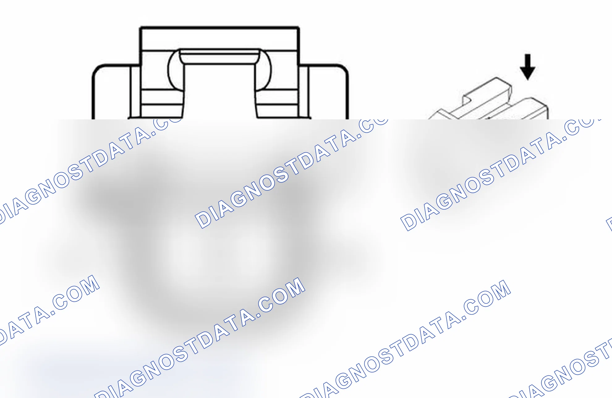 Scheme 390: P19F Speaker - Left Rear Cargo Door