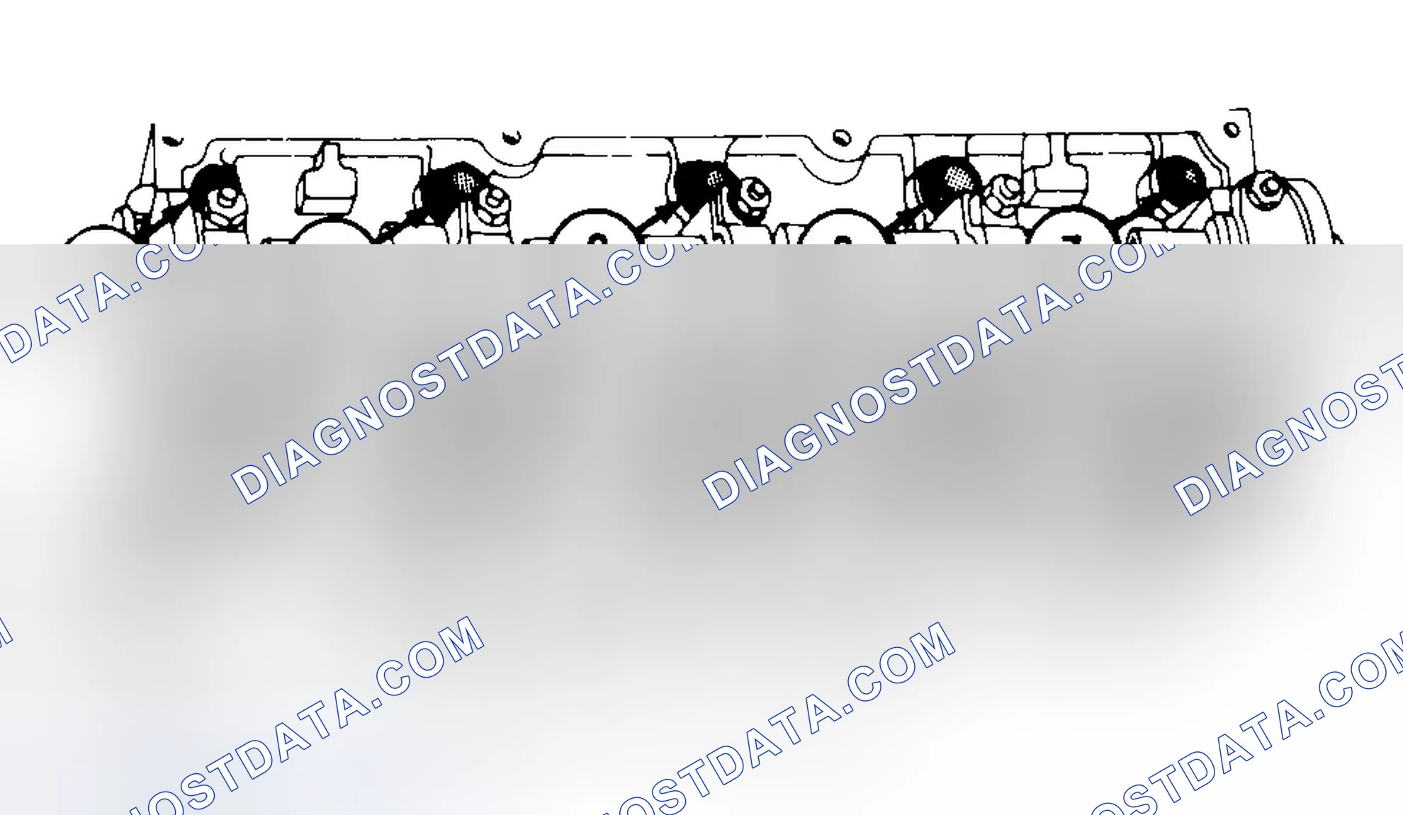 Scheme 7: Typical Cylinder Head Tightening or Loosening Sequence