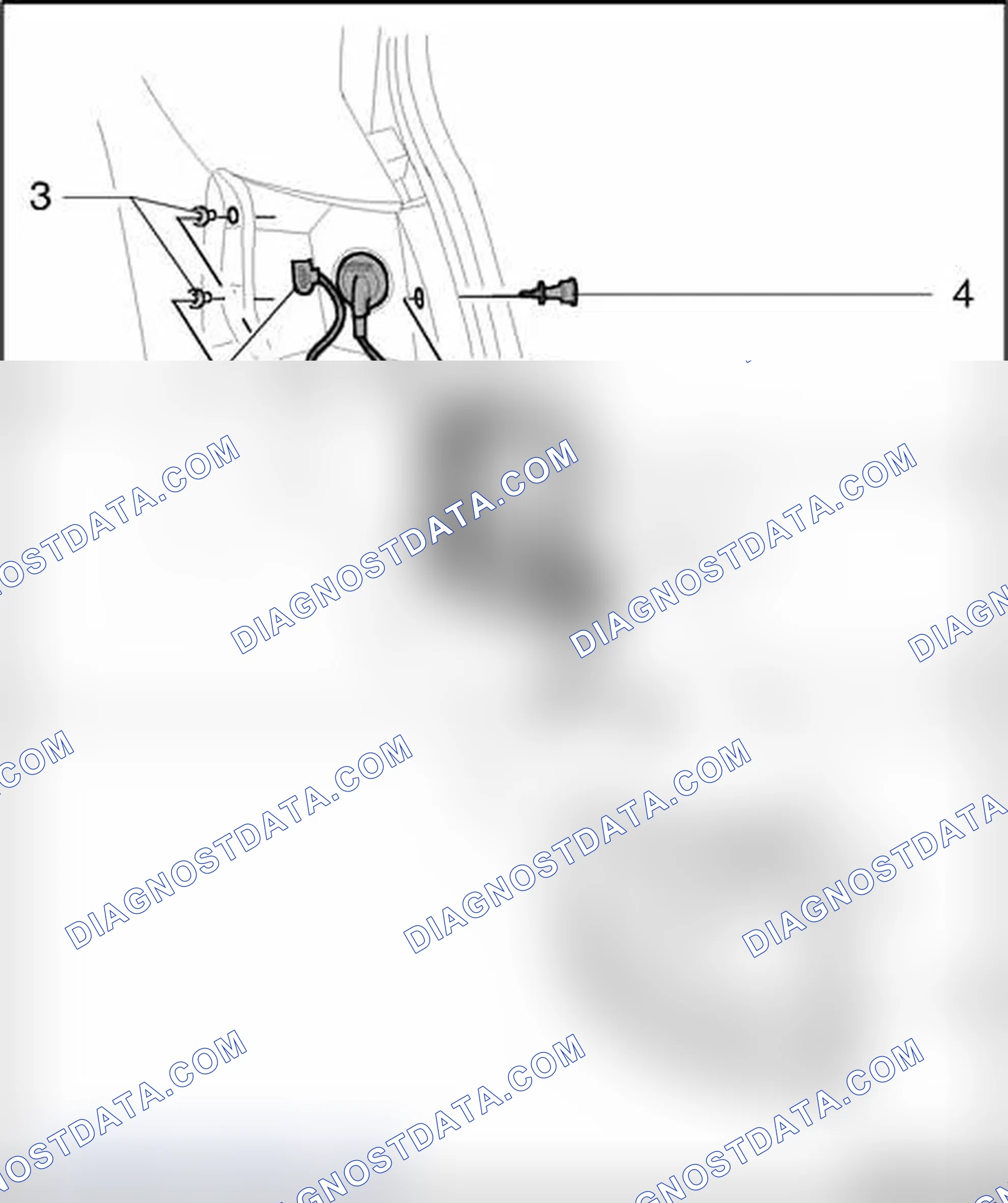 Scheme 266: Rear lights in rear fender - Avant, assembly