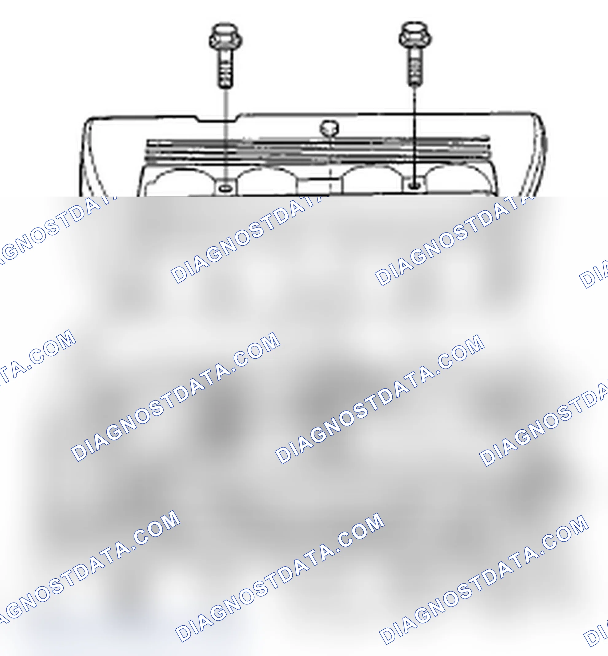 Scheme 435: Cylinder Head Cover Removal