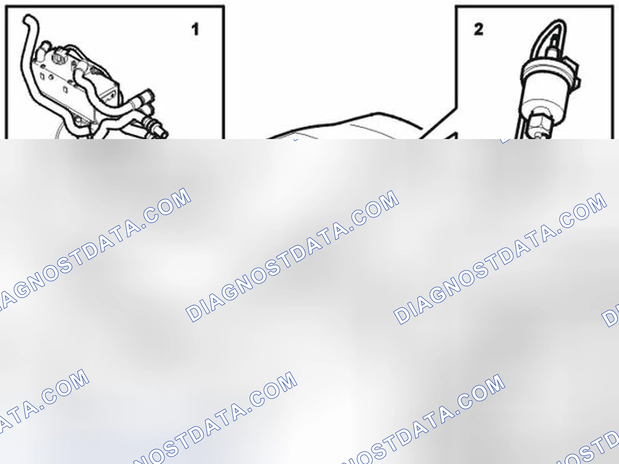 Scheme 142: LOCATION OF ENGINE COOLANT HEATER COMPONENTS