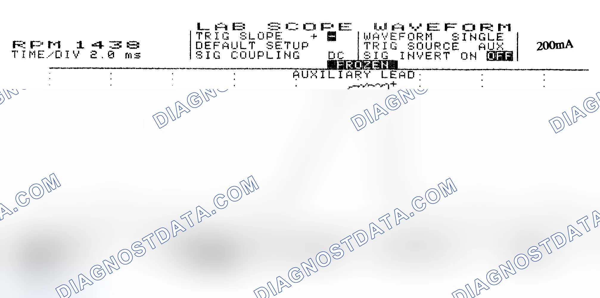 Scheme 15: Single Injector w/Normal Current Flow - Current Pattern