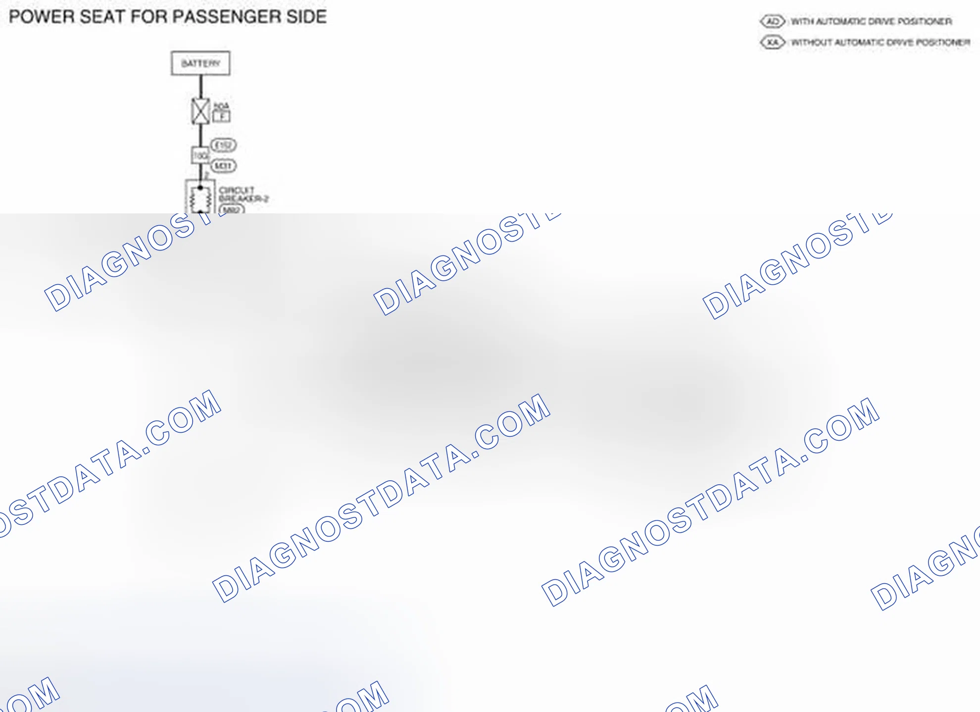 Scheme 10: Wiring Diagram - Passenger Side