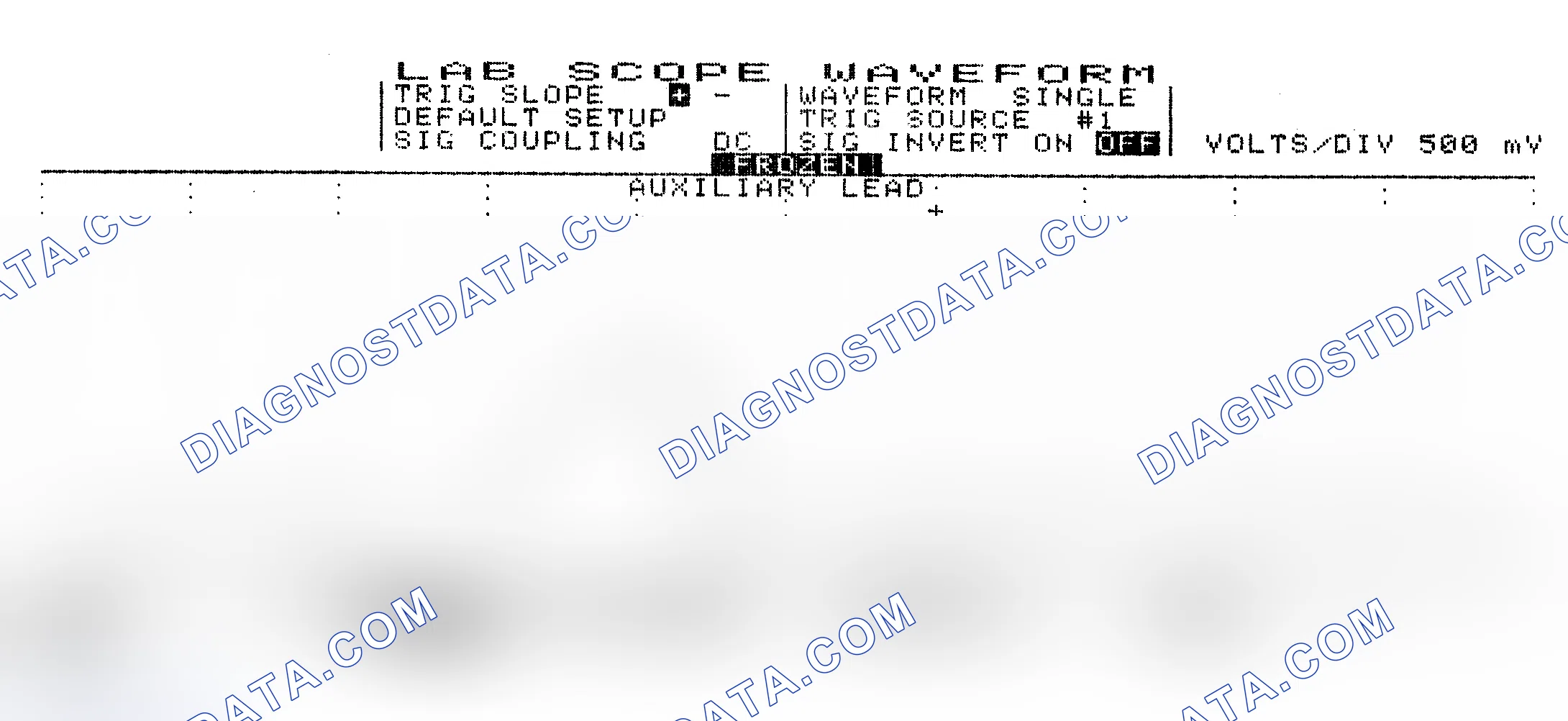 Scheme 10: Single Injector w/Excessive Current Flow - Current Pattern