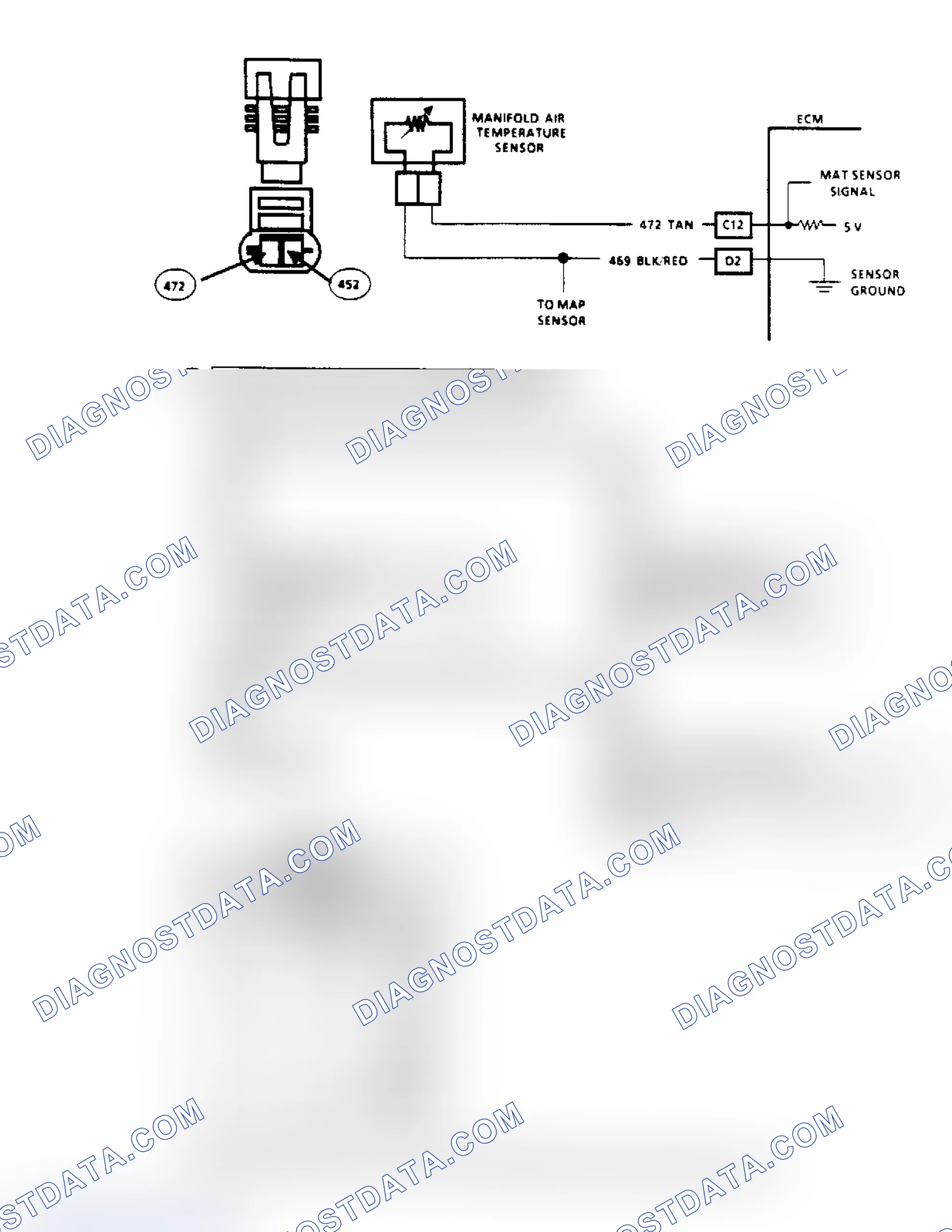 Scheme 62: Code 25: MAT Sensor Temp High (2.5L)
