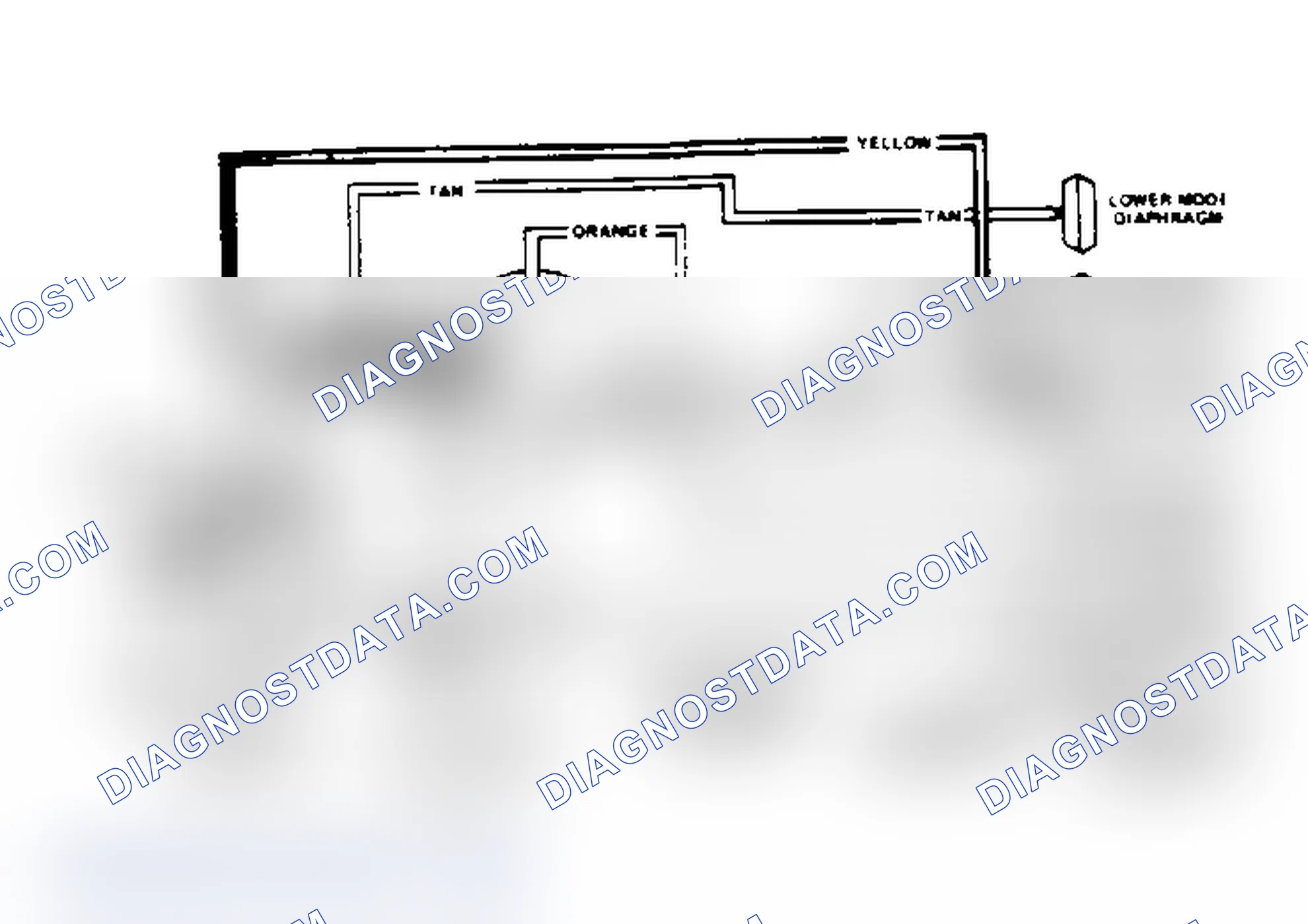 Scheme 10: Riviera & Toronado A/C Vacuum Diagram