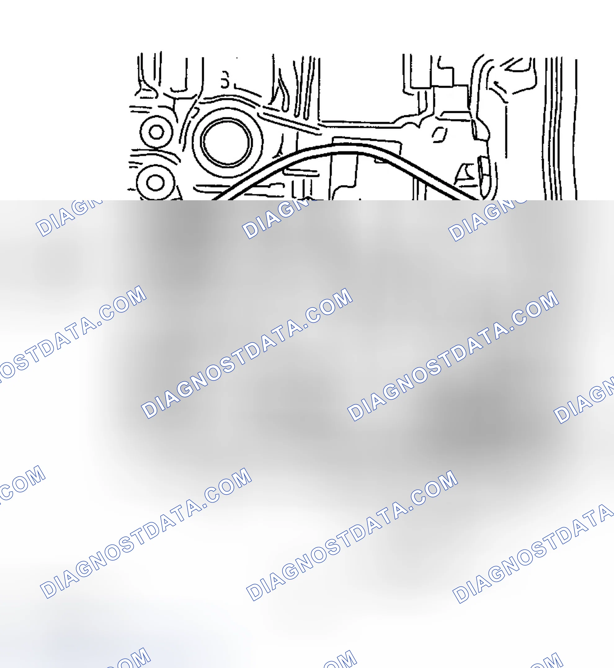 Scheme 8: Lower Right Side Of Engine (2.2L)