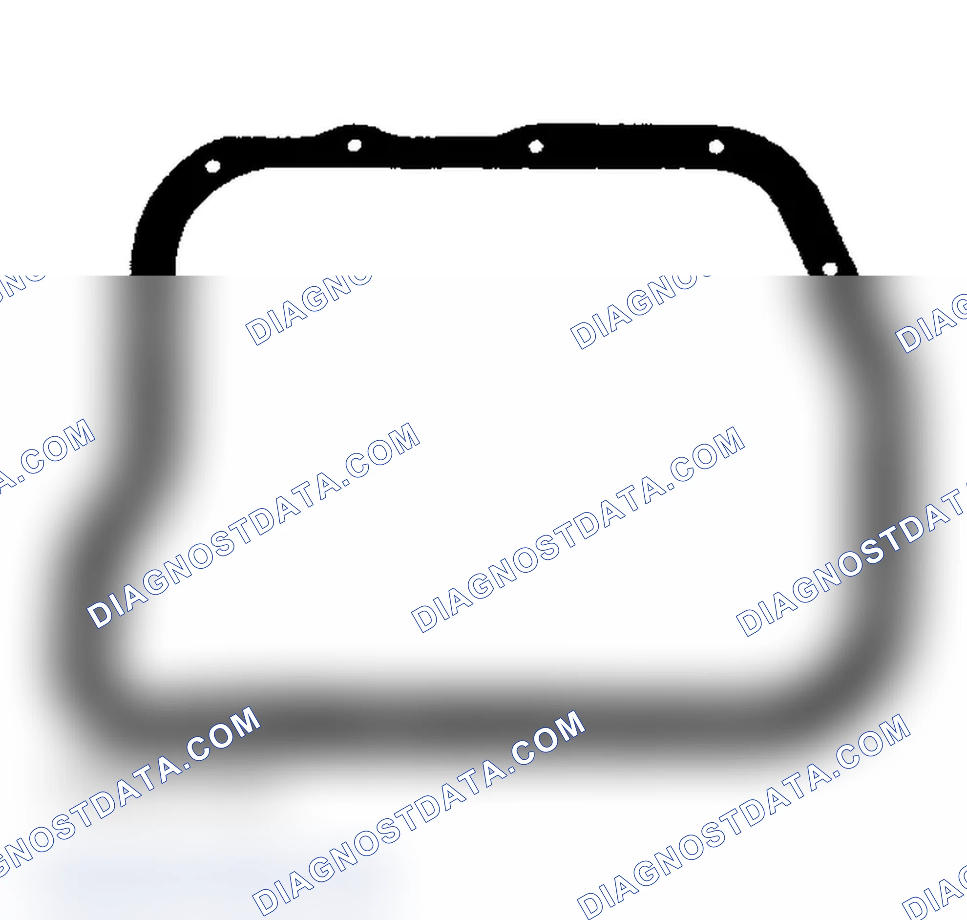 Scheme 181: Identifying 36RH & 46RH/47RH Oil Pan Gasket