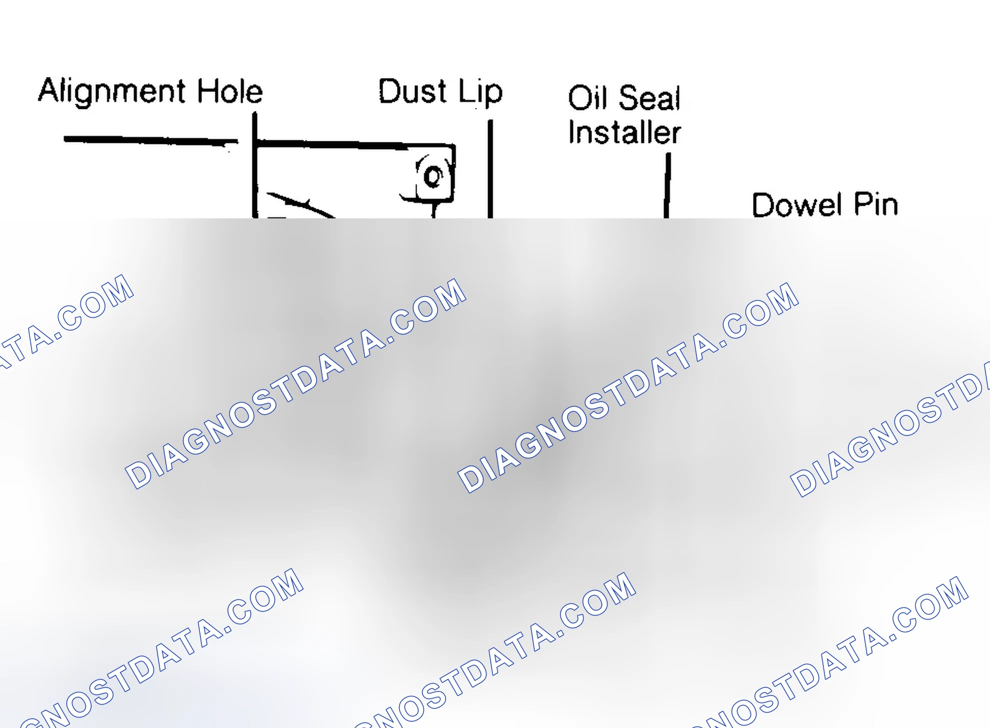 Scheme 10: Installing Typical One-Piece Oil Seal