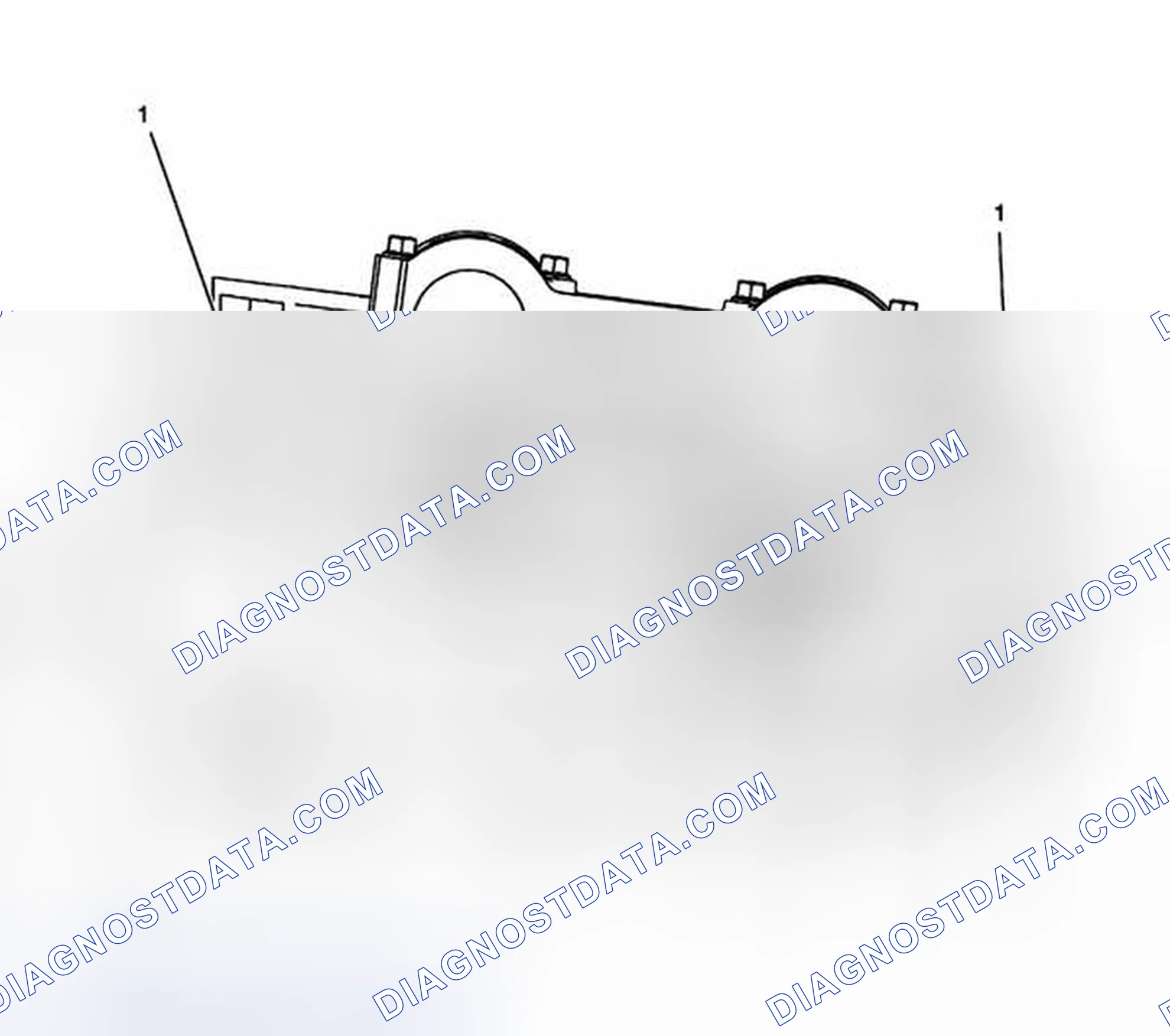 Scheme 105: Right Cylinder Head Front Face