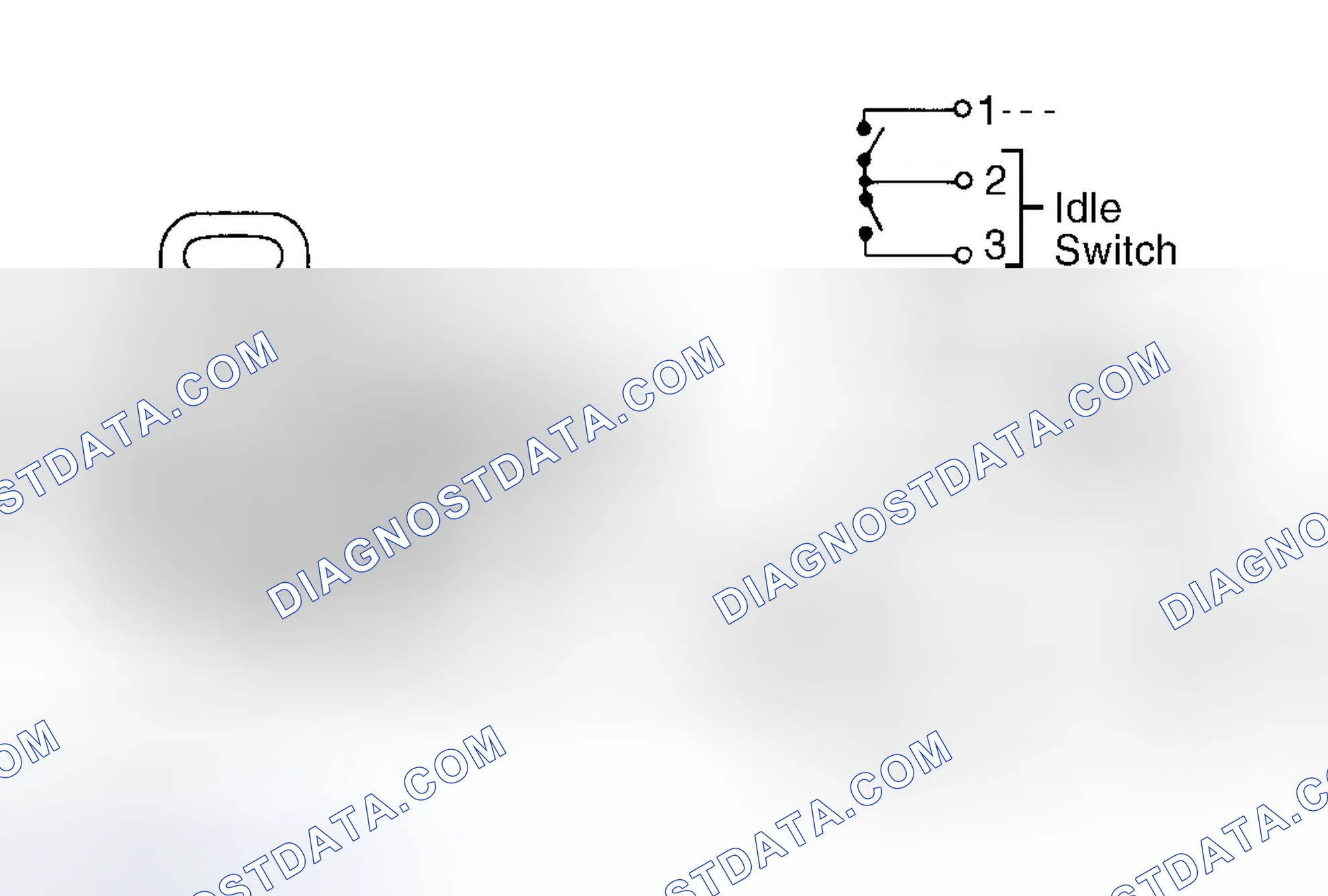 Scheme 60: THROTTLE POSITION SENSOR (TPS) & CLOSED THROTTLE POSITION SWITCH