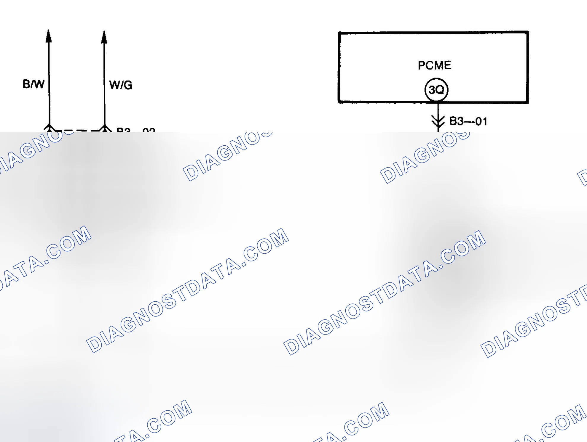 Scheme 68: Trouble Code No. 34 Schematic (Idle Air Control Valve)