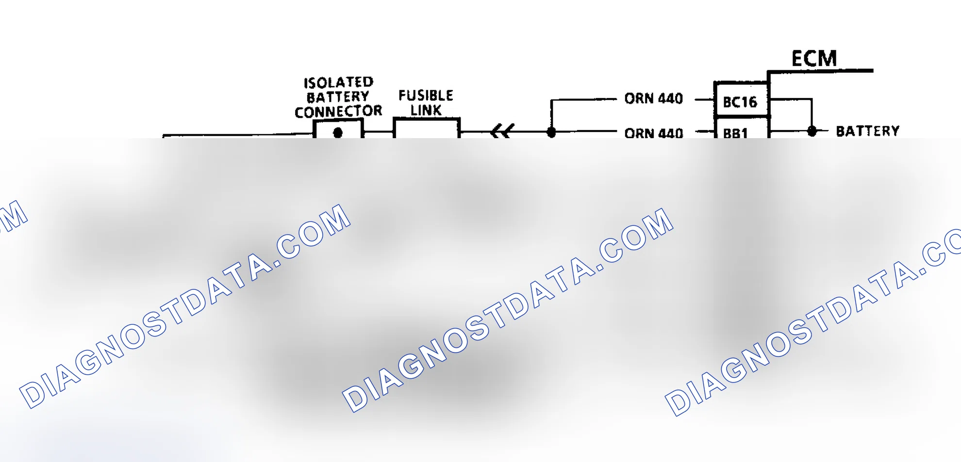 Scheme 389: Chart A1 Schematic, (3.8L "C" & "H" Bodies) No "SES" Light