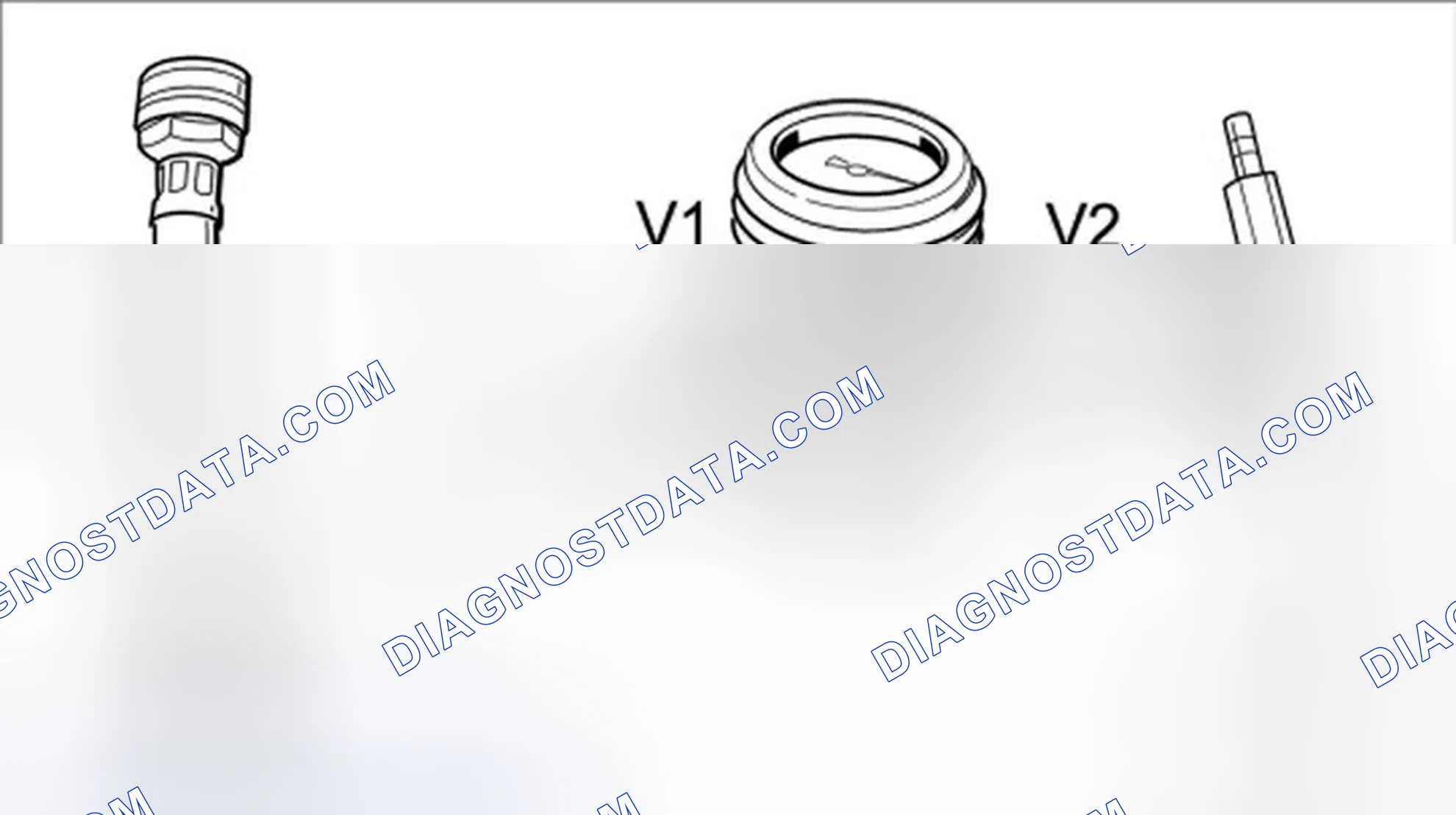 Scheme 33: Components of the radiator vacuum filling device