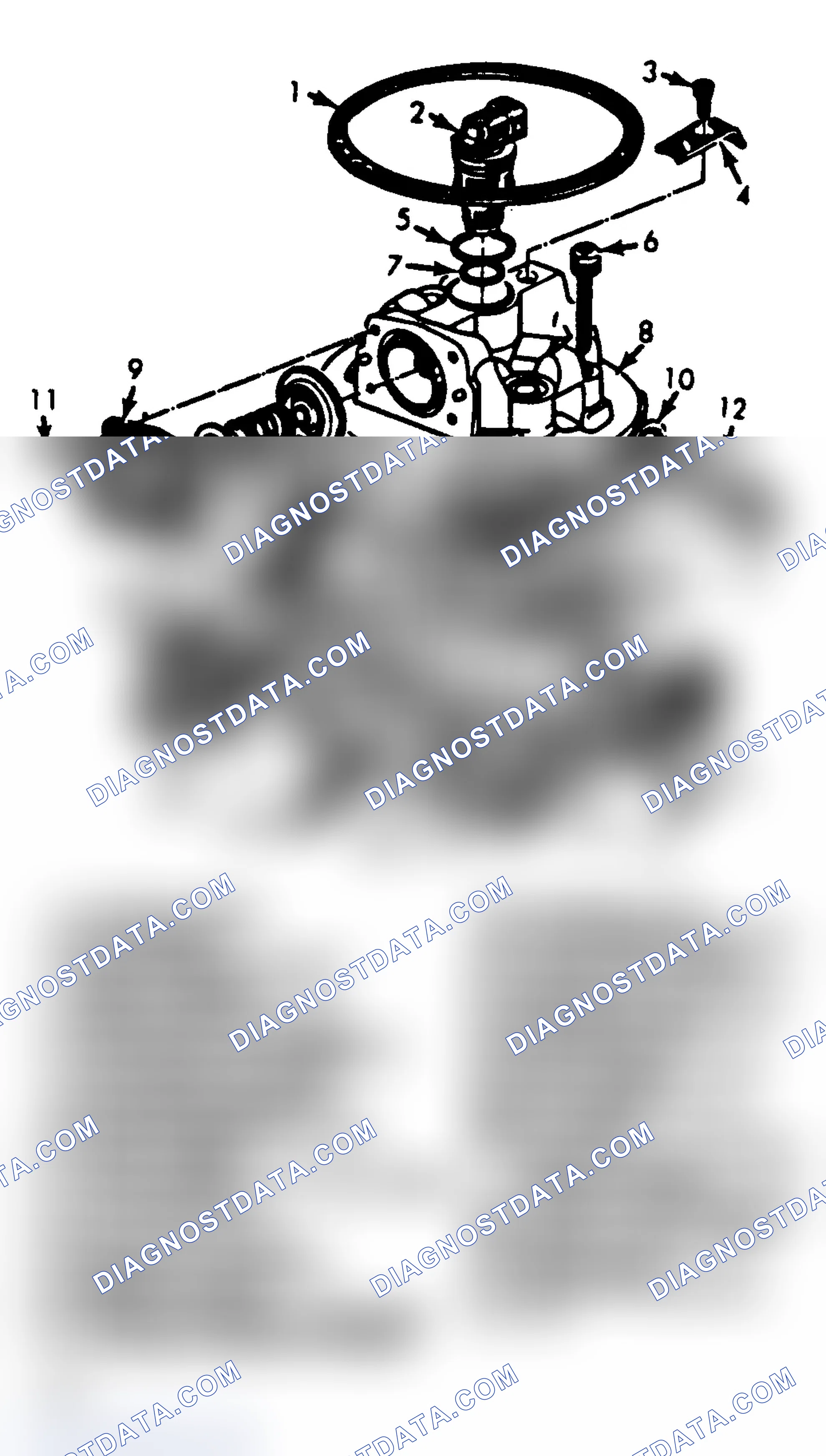 Scheme 9: Disassembly (Fuel Meter Assembly Model 700)