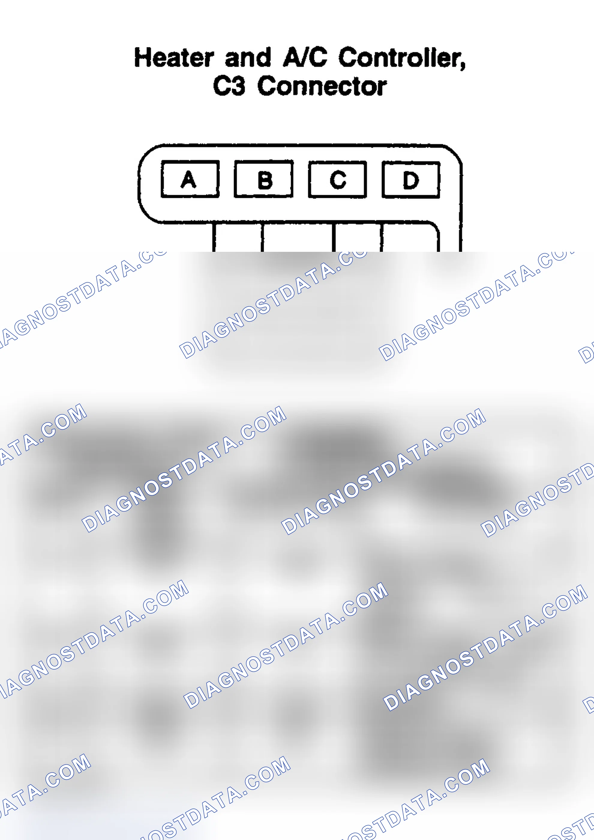 Scheme 181: HEATER & A/C CONTROLLER (C3)