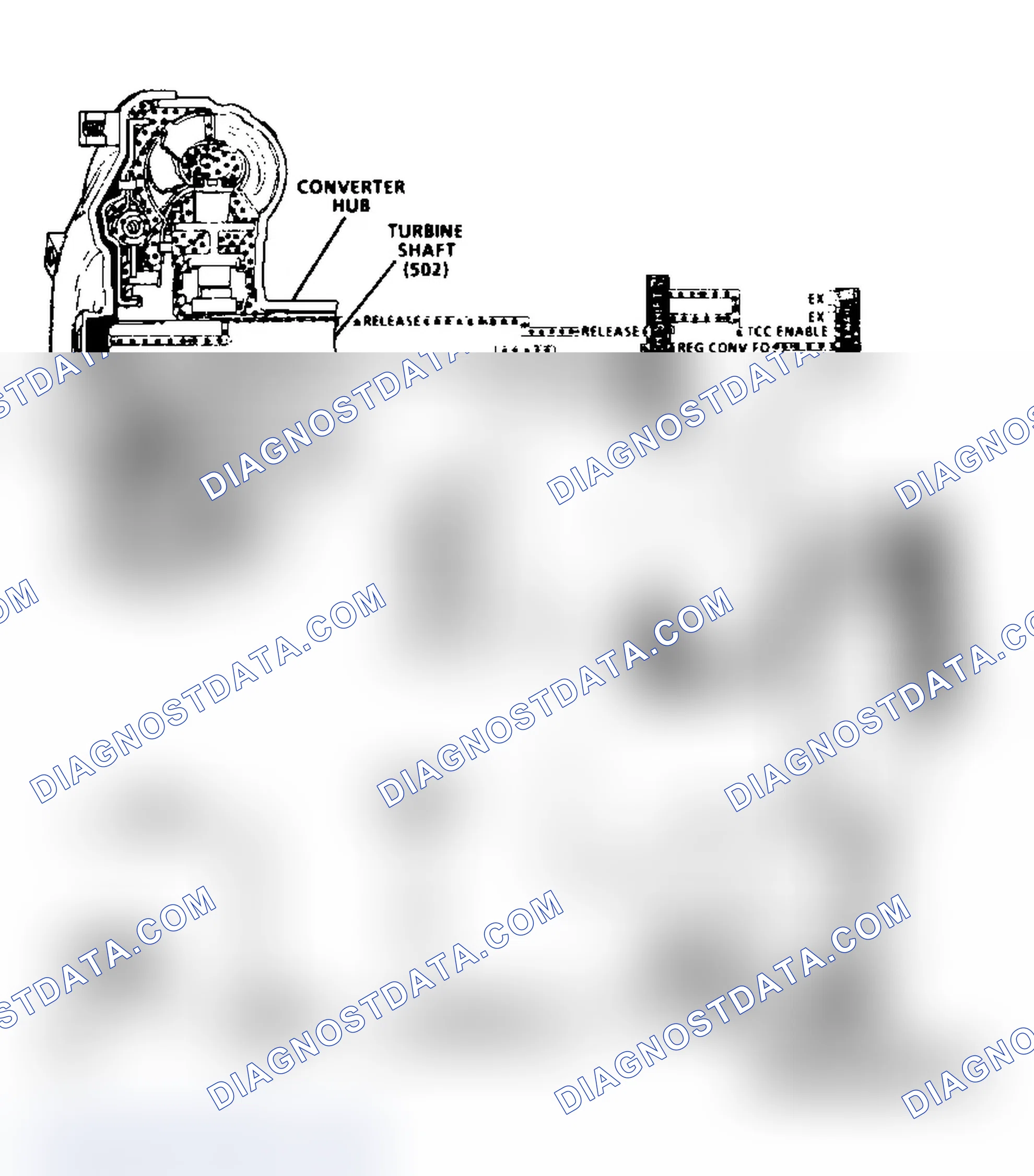 Scheme 434: Code 39 Schematic (Gasoline) TCC Stuck Off