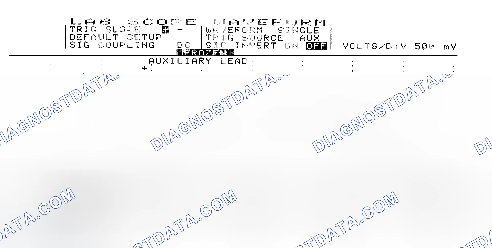 Scheme 14: Single Injector w/Excessive Current Flow - Current Pattern