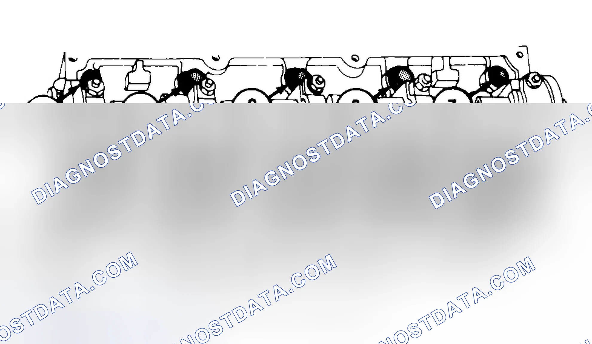 Scheme 7: Typical Cylinder Head Tightening or Loosening Sequence