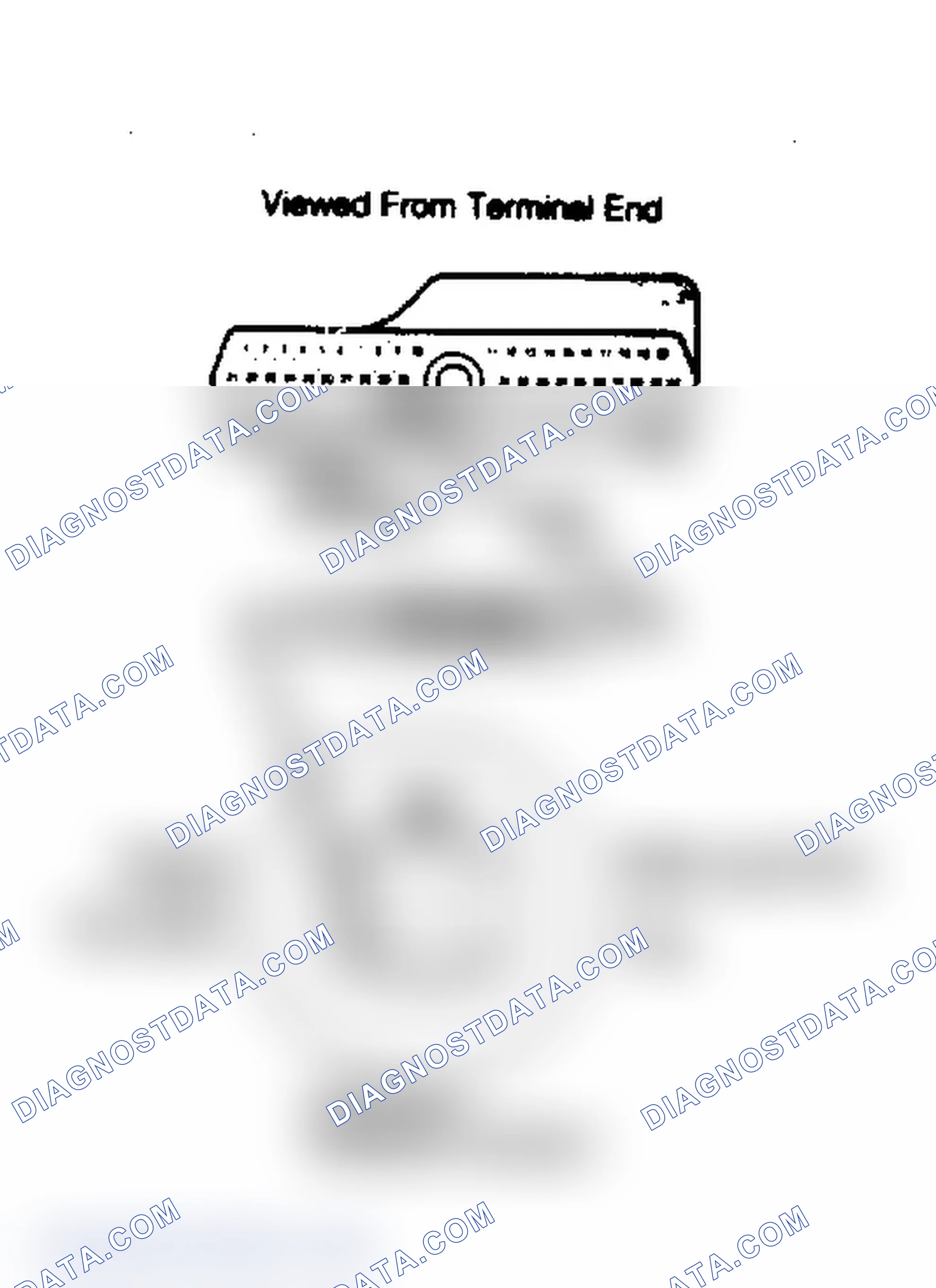 Scheme 218: 60-Pin Terminal No. 49 To Distributor Connector