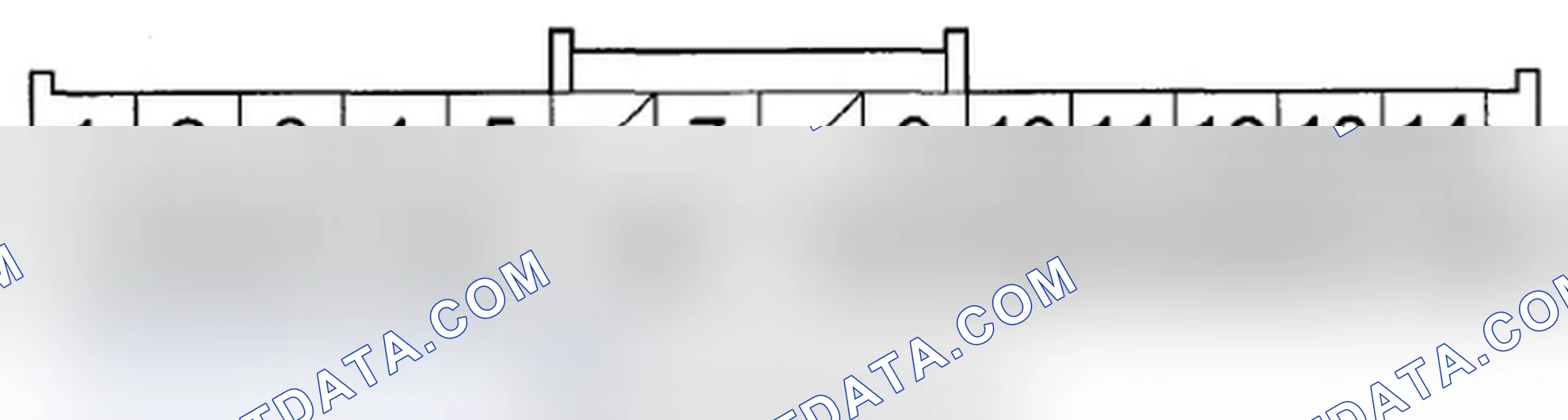 Scheme 367: NAVIGATION DISPLAY UNIT 28P CONNECTOR