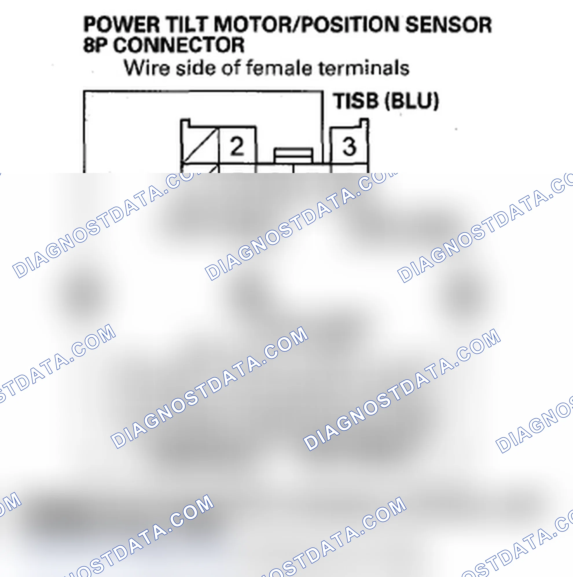 Scheme 199: DTC B1840: Steering Column Tilt Pulse Failure