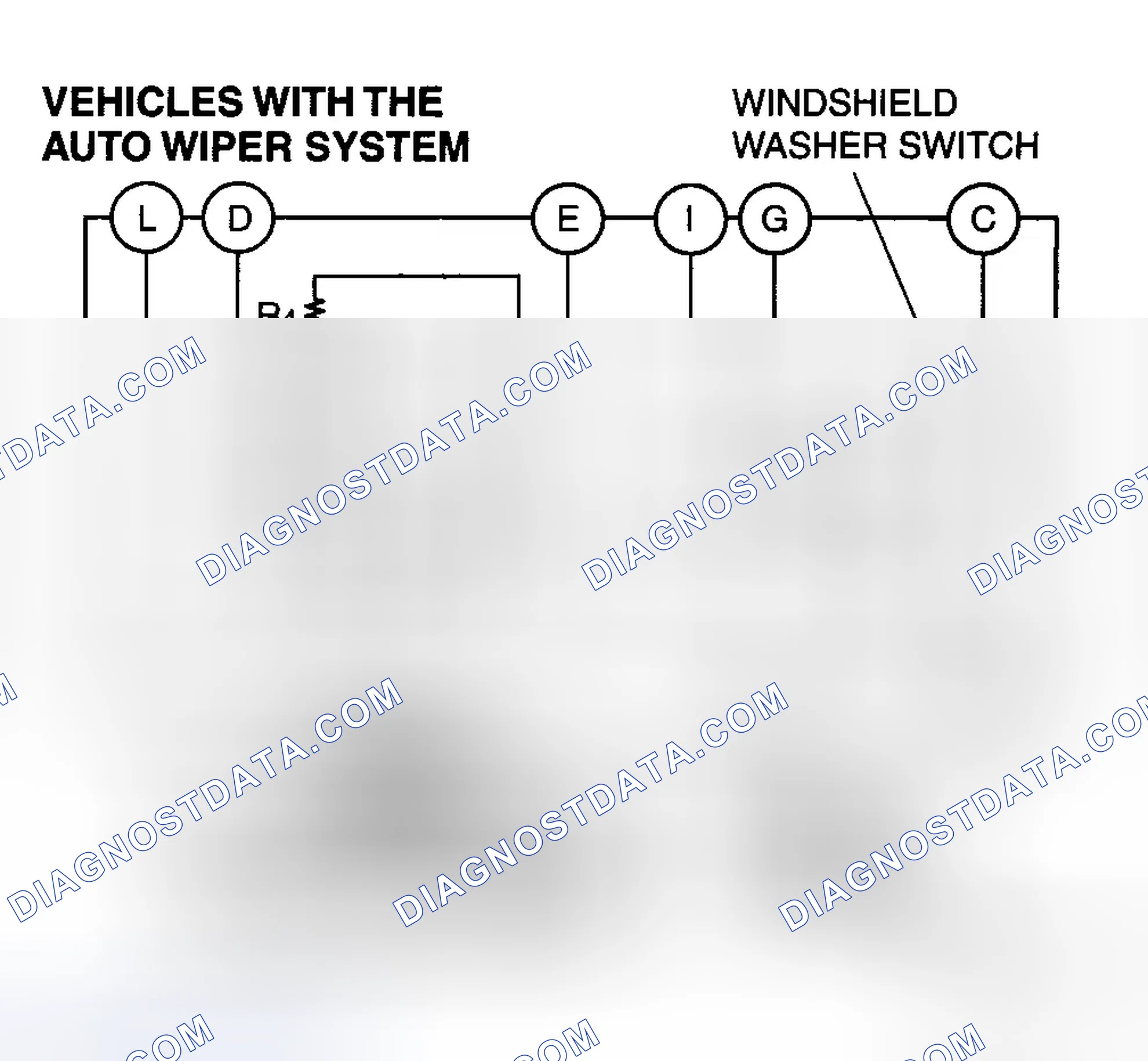 Scheme 23: VEHICLES WITH THE AUTO WIPER SYSTEM