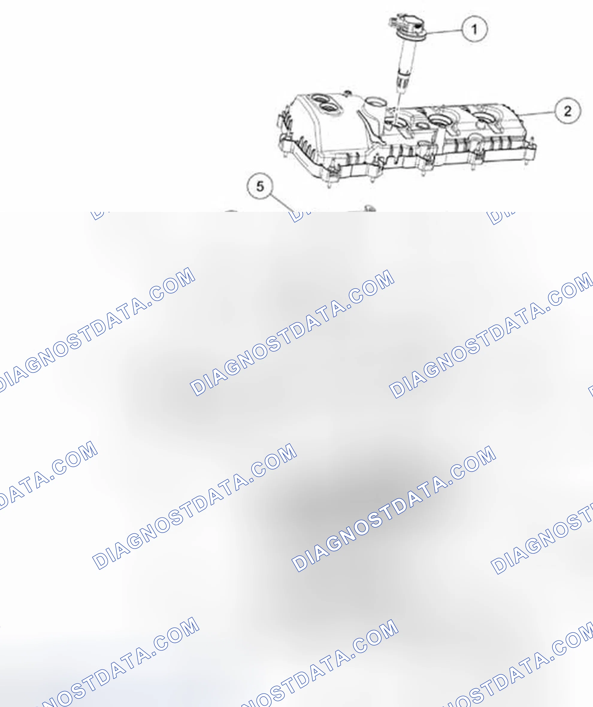 Scheme 316: Engine Upper - LH Cylinder Head
