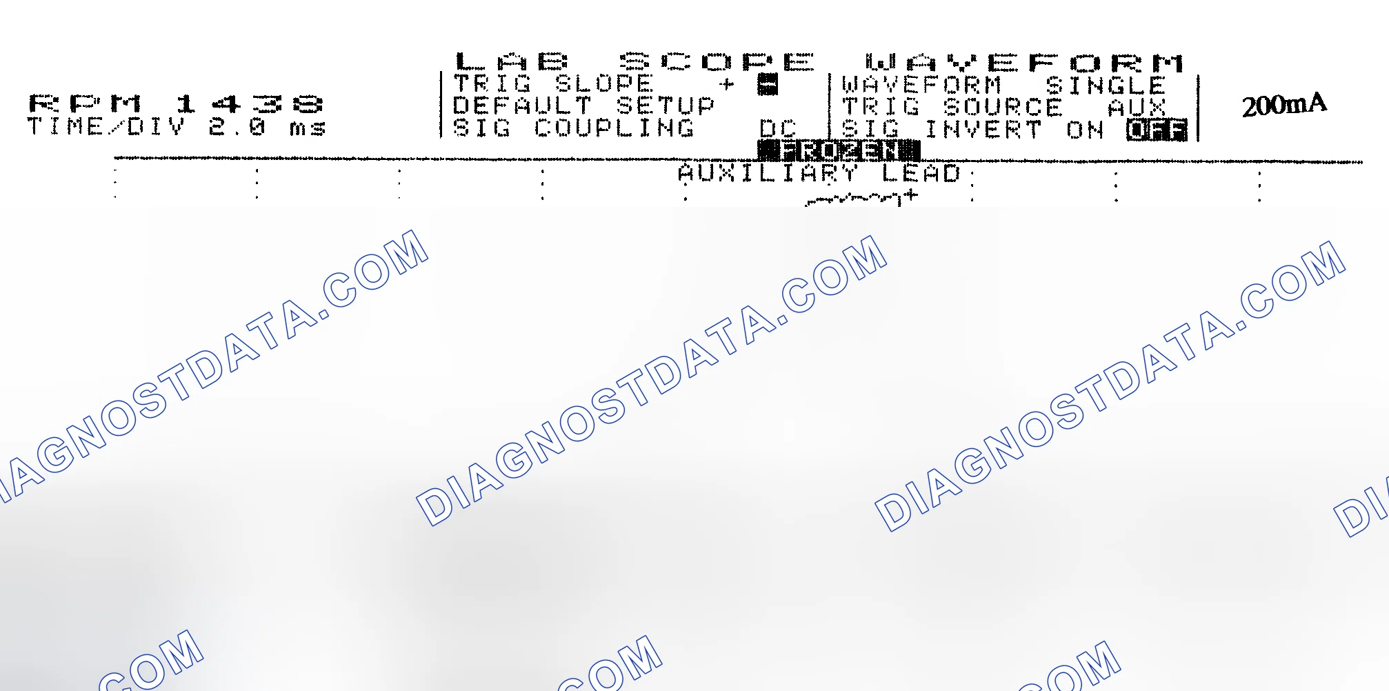 Scheme 15: Single Injector w/Normal Current Flow - Current Pattern