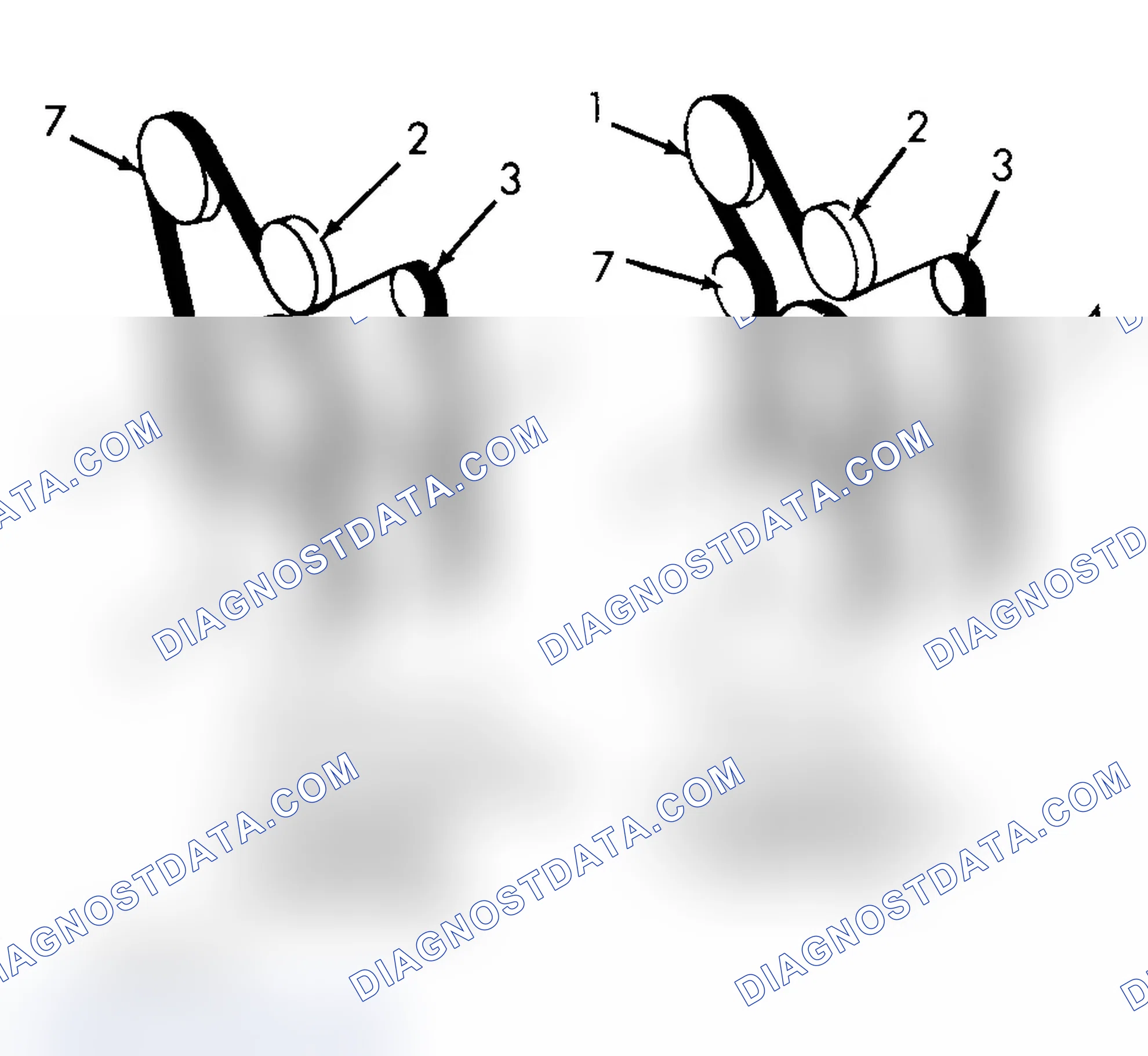 Scheme 5: SERPENTINE BELT ROUTING (4.3L, 5.0L & 5.7L)