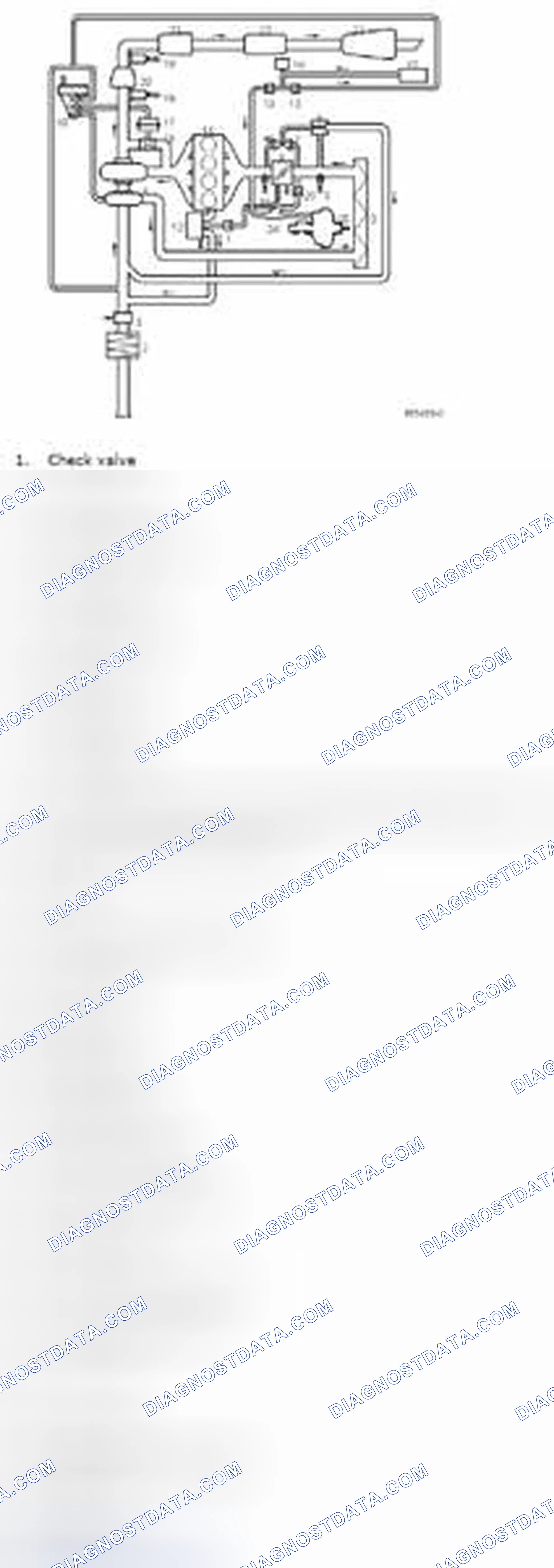 Scheme 391: System Diagram - Intake, Turbo, Exhaust - 4-cyl