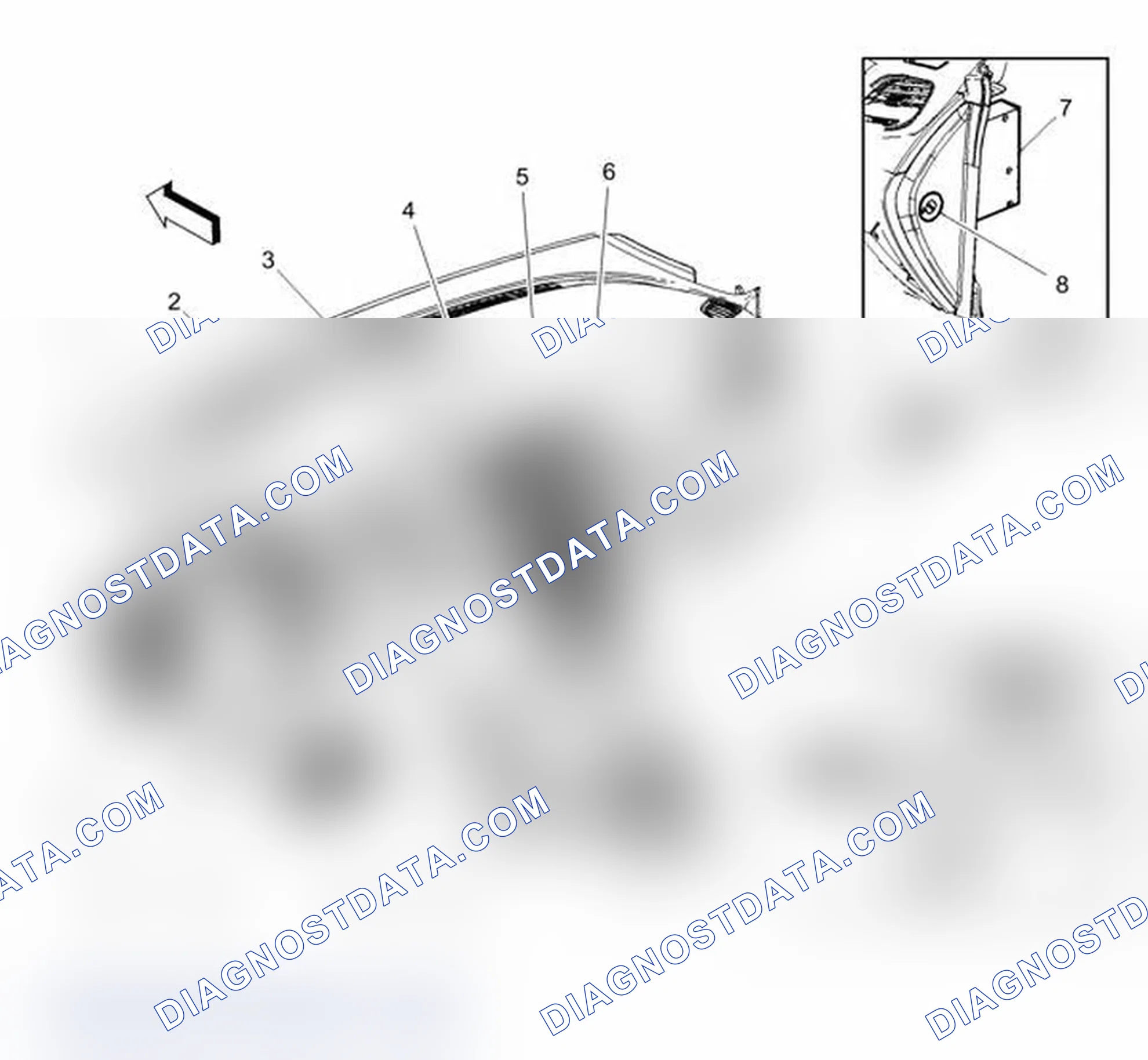 Scheme 36: Front of Instrument Panel (AT)