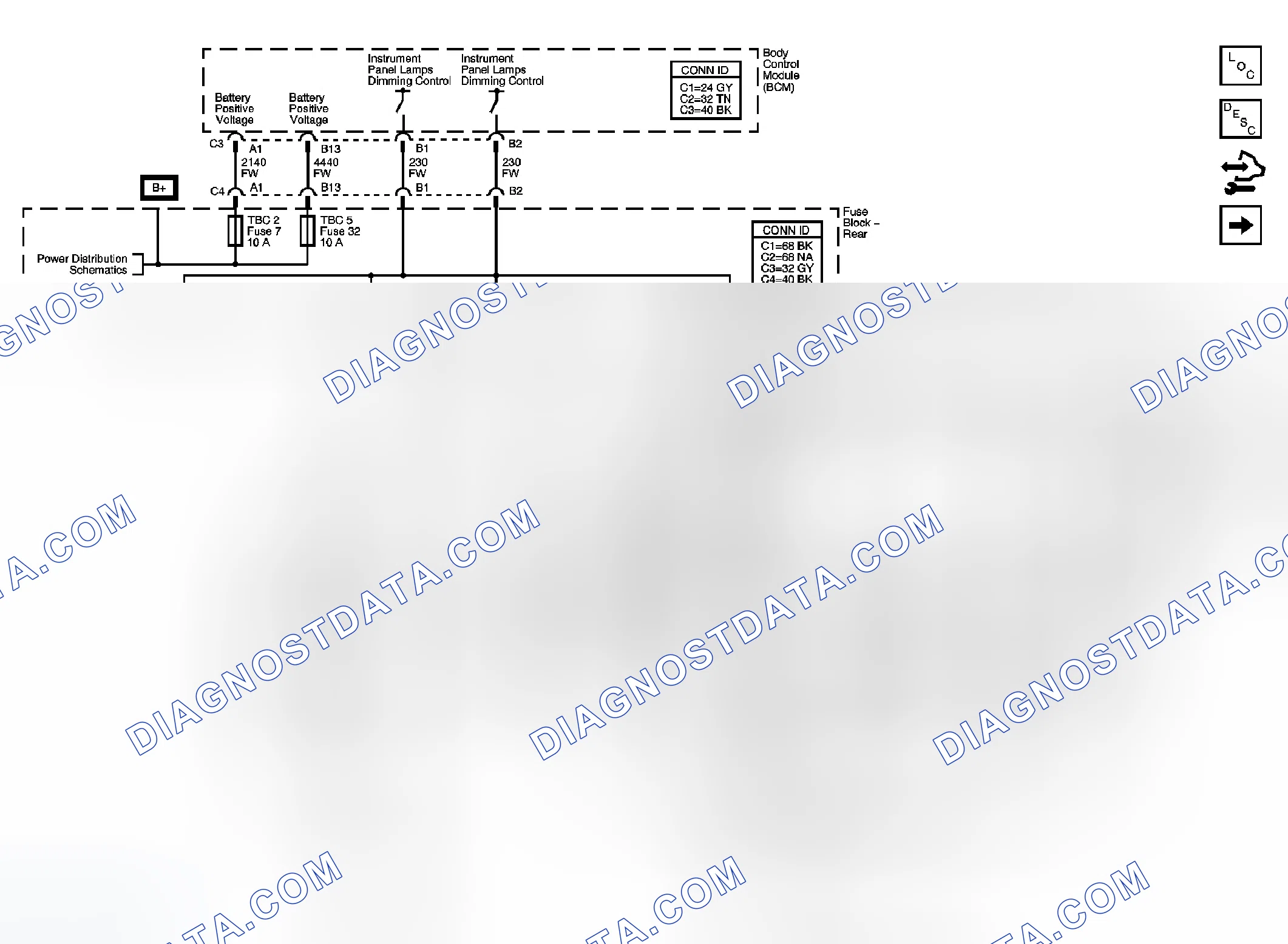 Scheme 18: Interior Lights Dimming Schematics