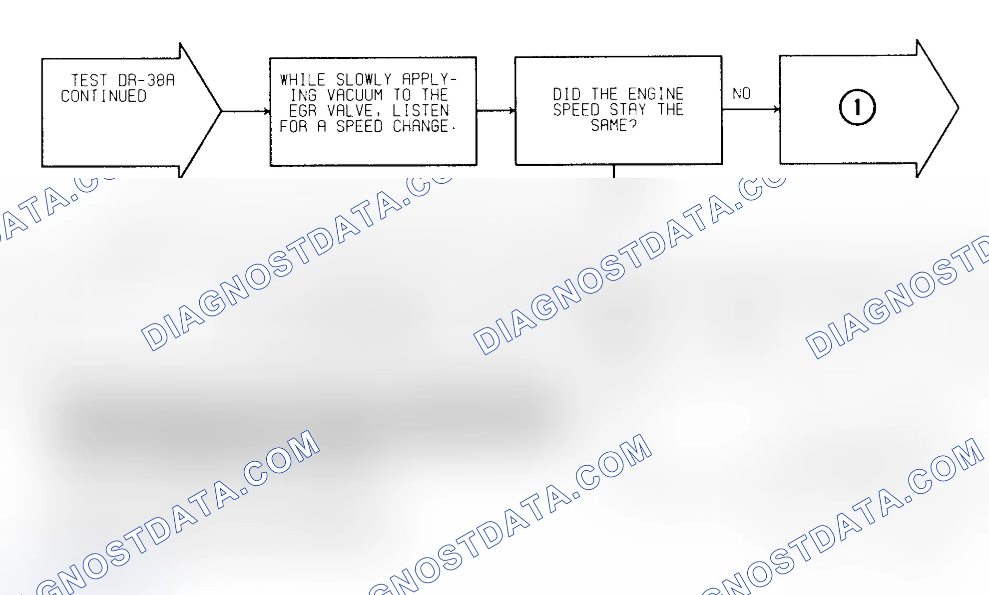Scheme 267: Test DR-38A (4 of 4) EGR Valve Operation Check
