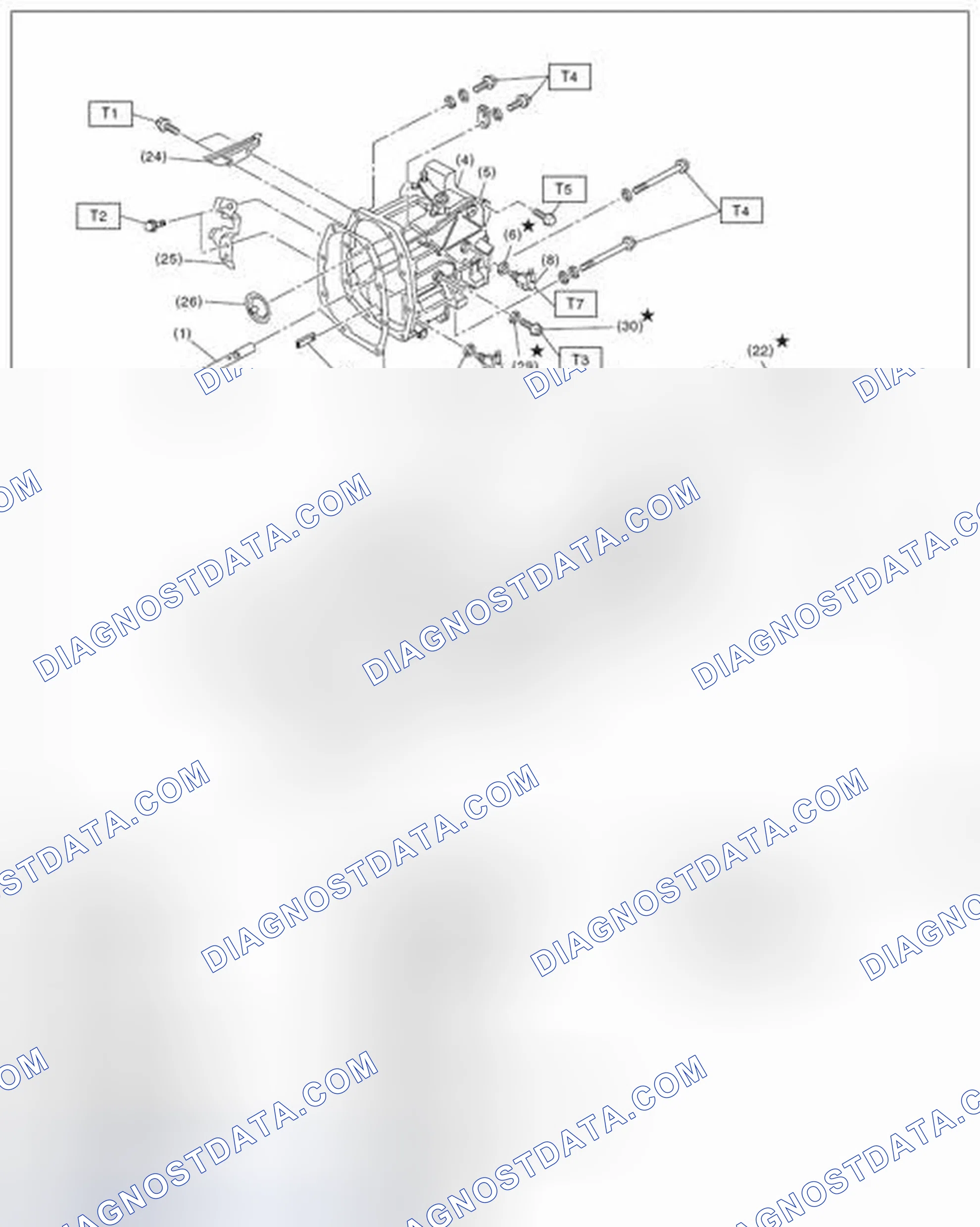 Scheme 25: TRANSFER CASE AND EXTENSION