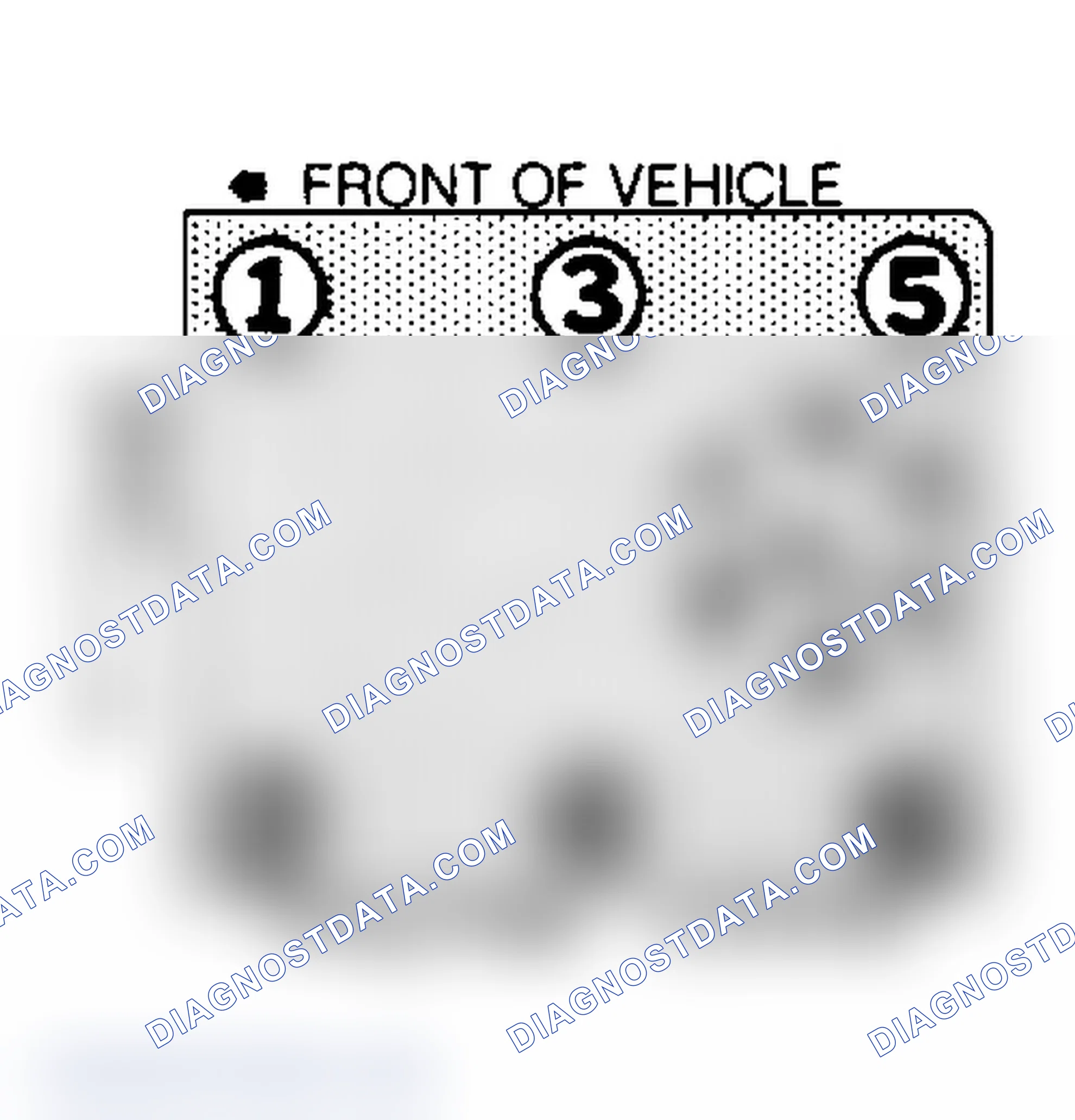 Scheme 2: Firing Order & Timing Marks (2.8L)