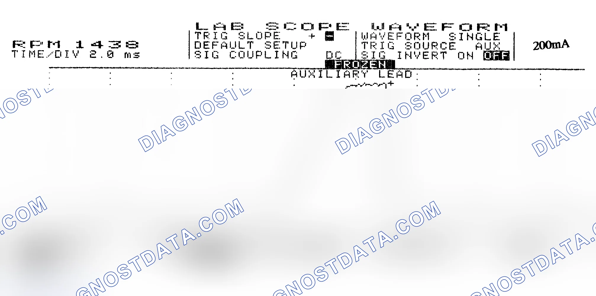 Scheme 15: Single Injector w/Normal Current Flow - Current Pattern