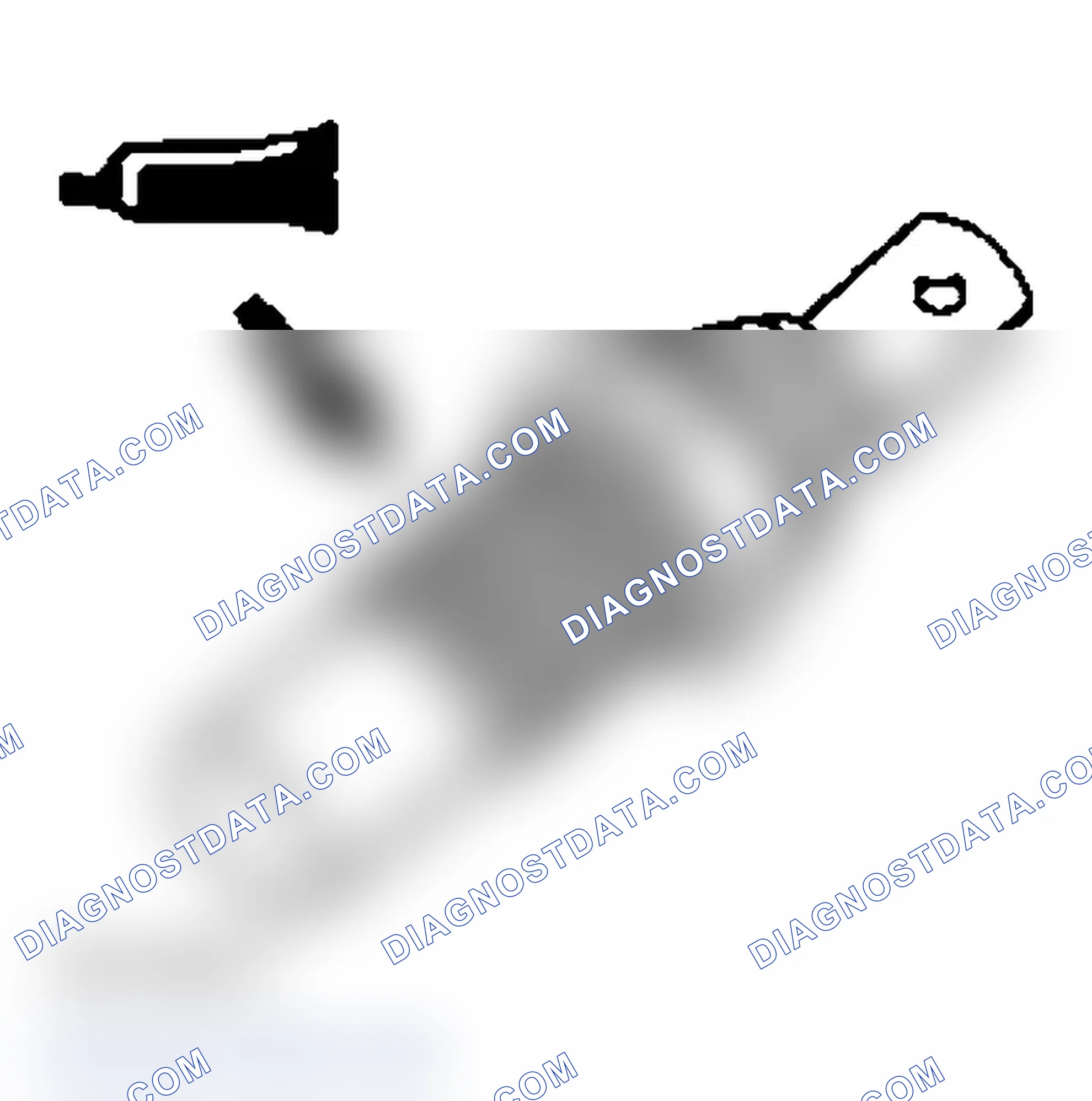 Scheme 453: >> F << ENGINE COOLANT TEMPERATURE GAUGE UNIT INSTALLATION