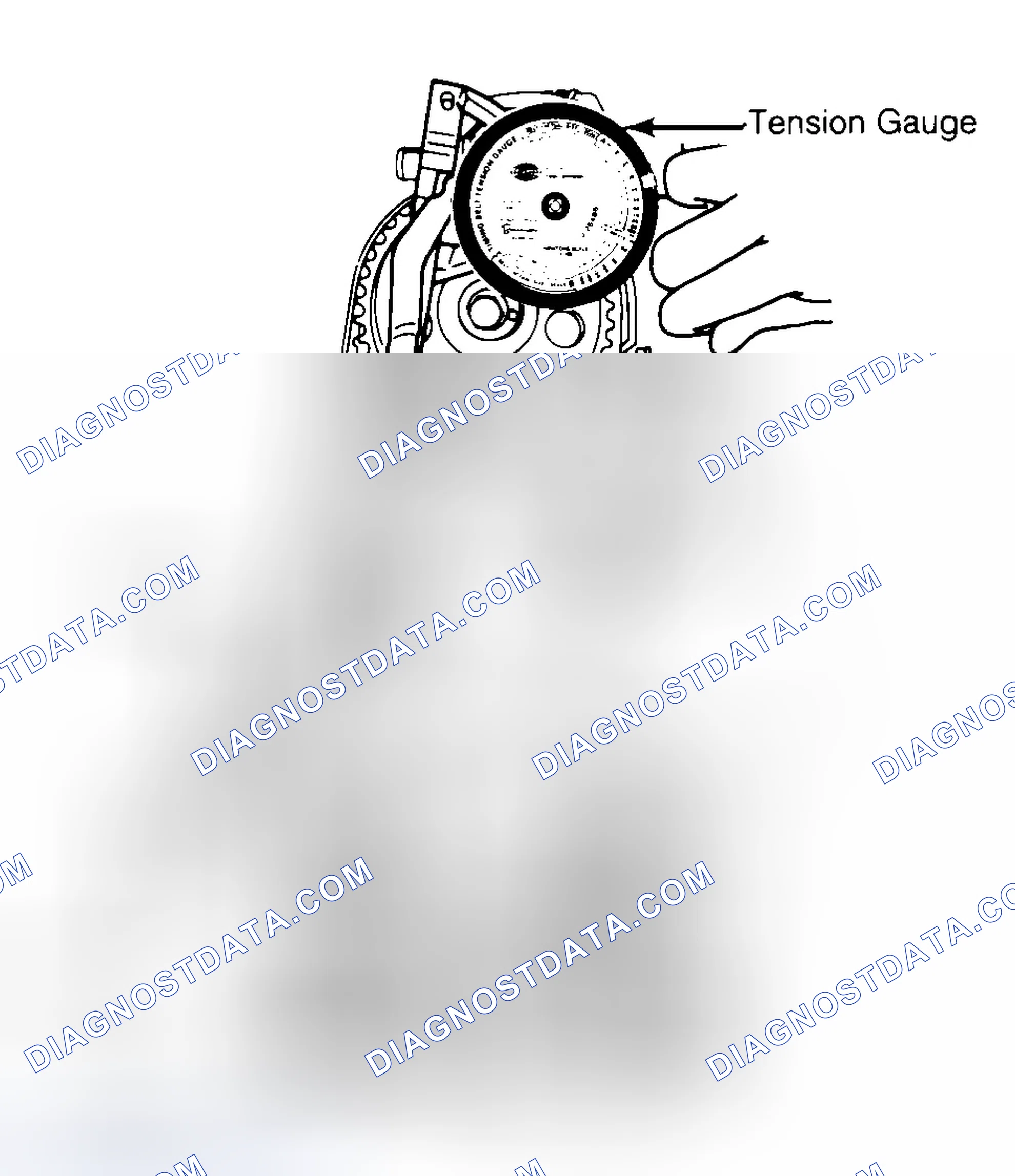 Scheme 3: Adjusting Typical Timing Belt Tension
