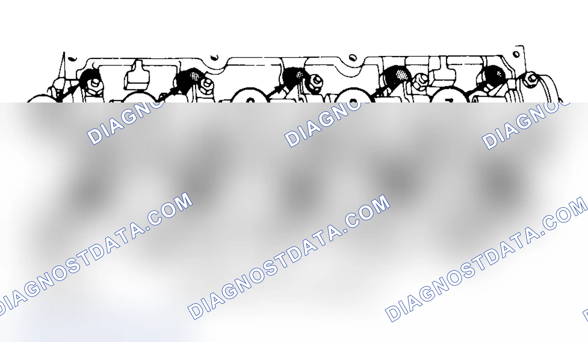 Scheme 3: Typical Cylinder Head Tightening or Loosening Sequence