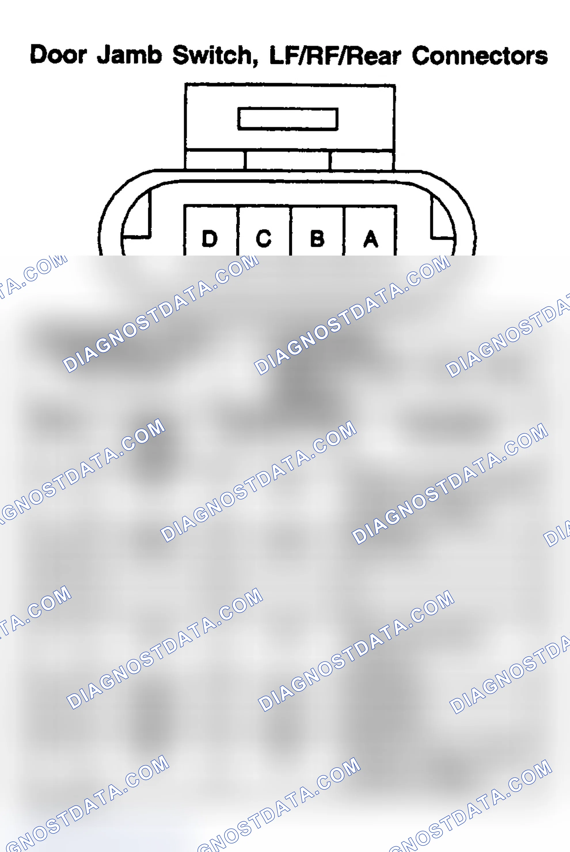 Scheme 139: DOOR JAMB SWITCH (LF/RF/REAR)