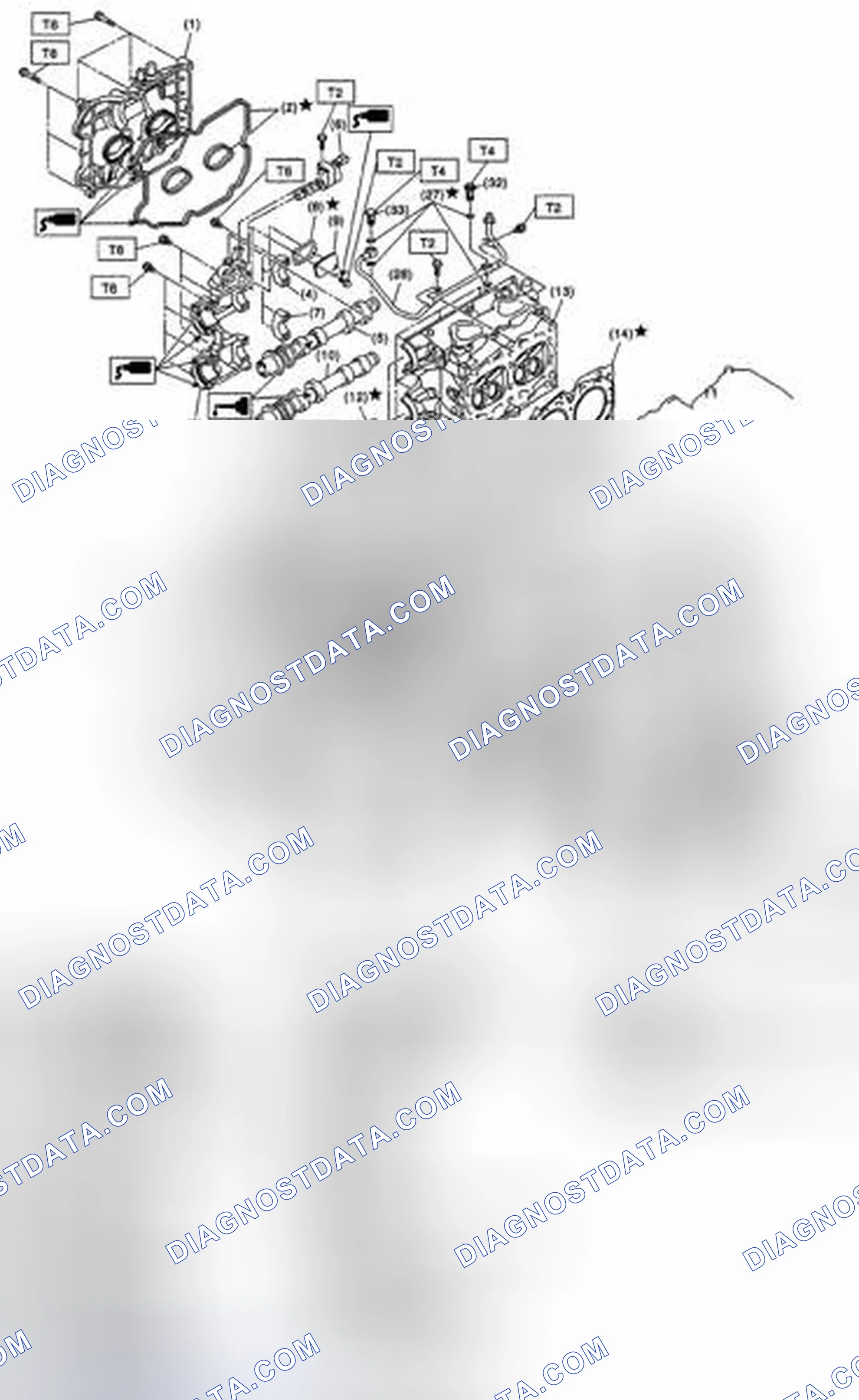 Scheme 74: CYLINDER HEAD AND CAMSHAFT
