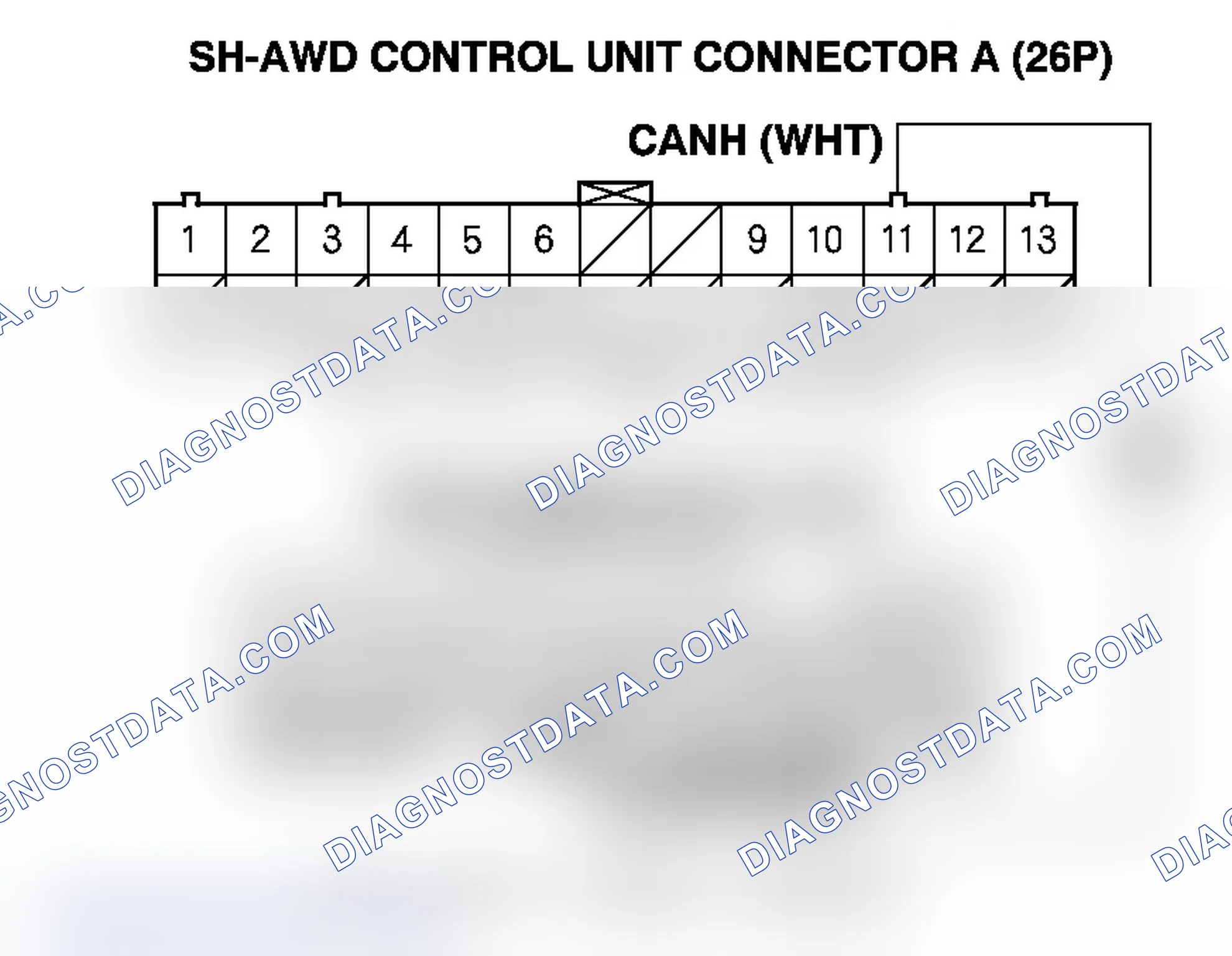 Scheme 126: DTC U0114: F-CAN Malfunction (PCM-SH-AWD Control Unit)