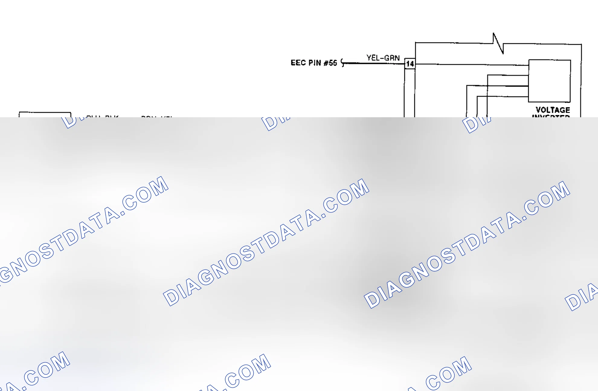 Scheme 8: Electric Cooling Fan Wiring Diagram (Probe 3.0L)