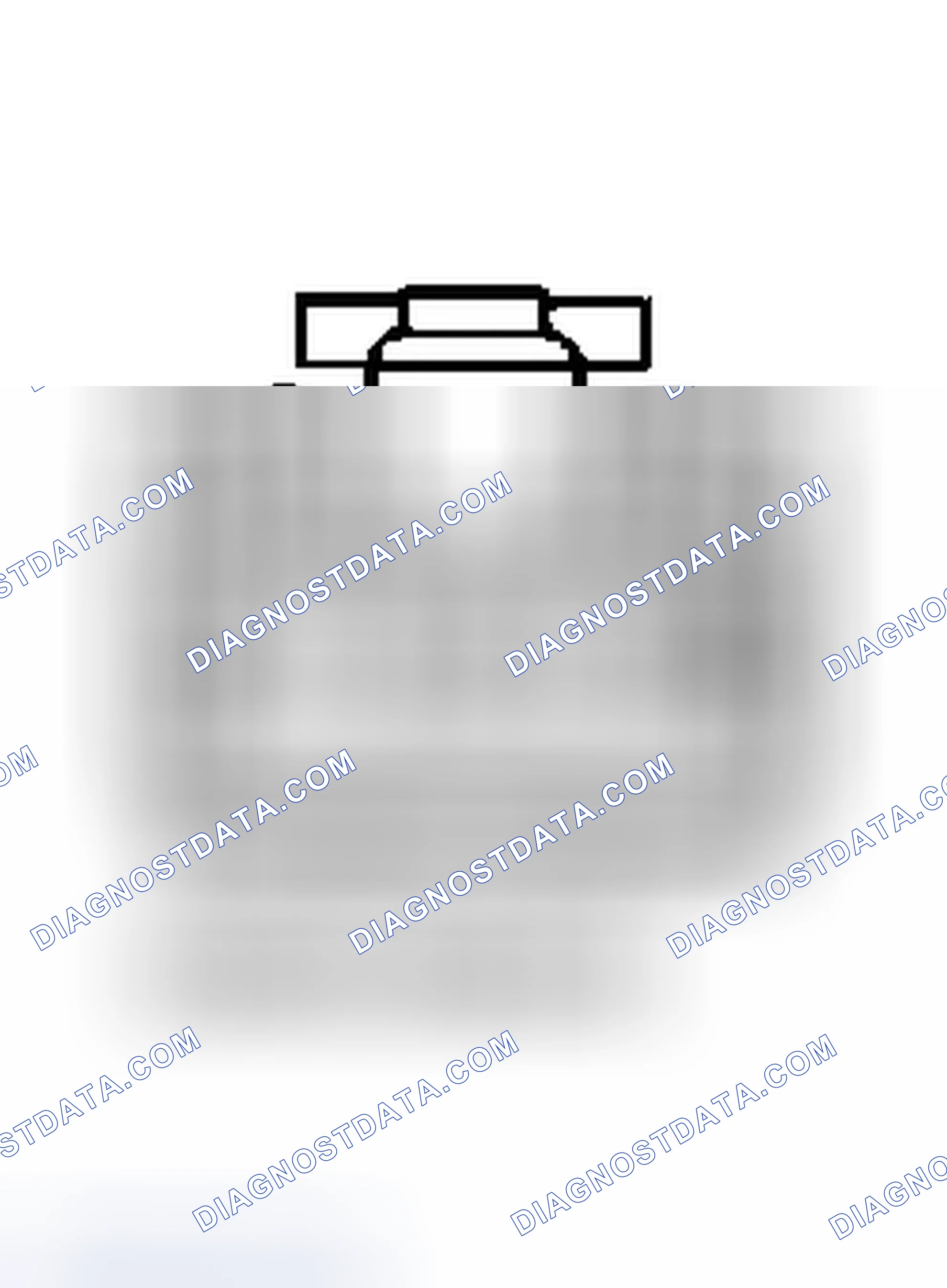 Scheme 2: Identifying Power Mirror Motor Harness Connector Terminals (Avalon Without Driving Position Memory - Without Mirror Heater)