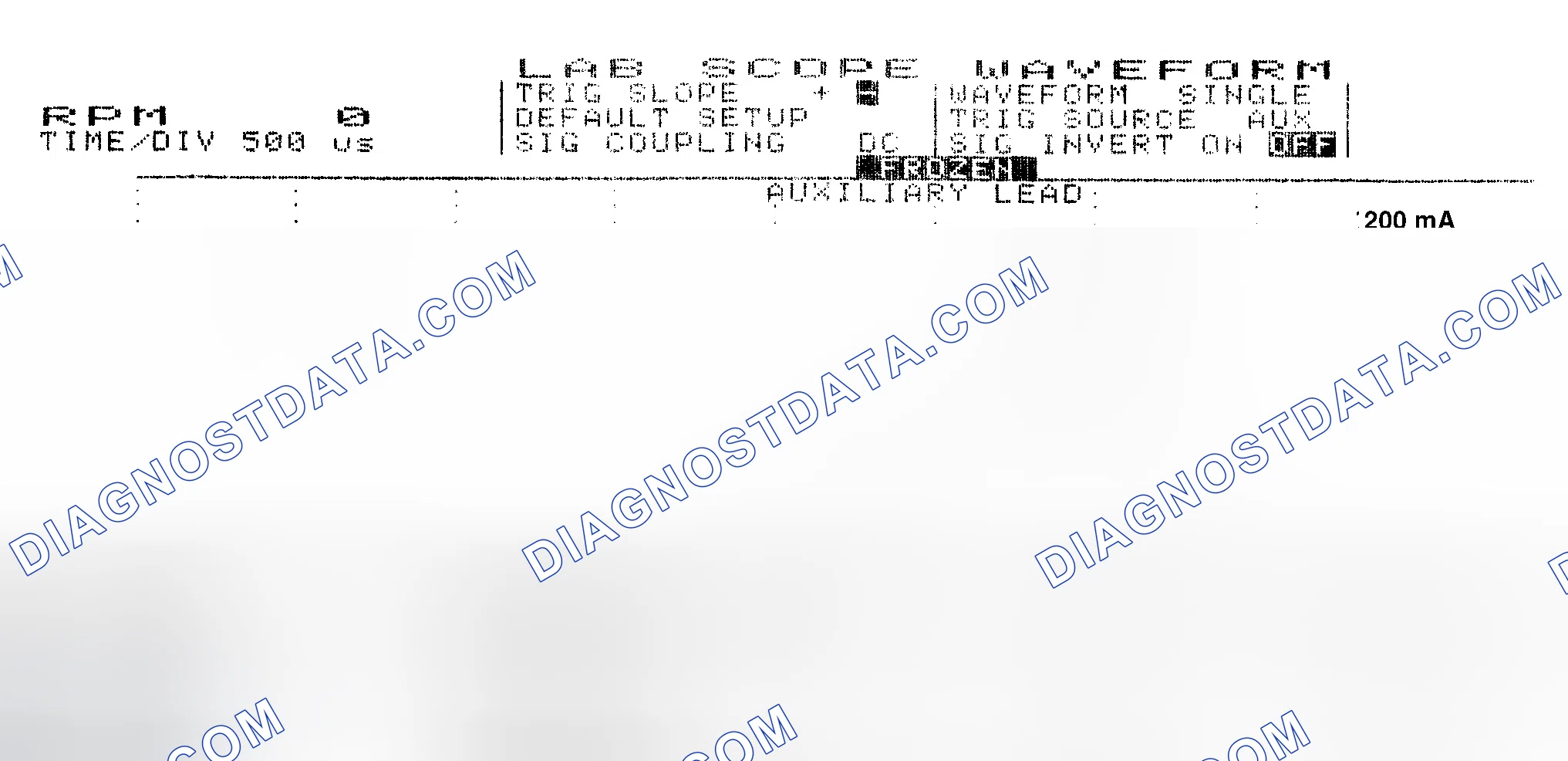 Scheme 17: Single Injector w/Normal Current Flow - Current Pattern