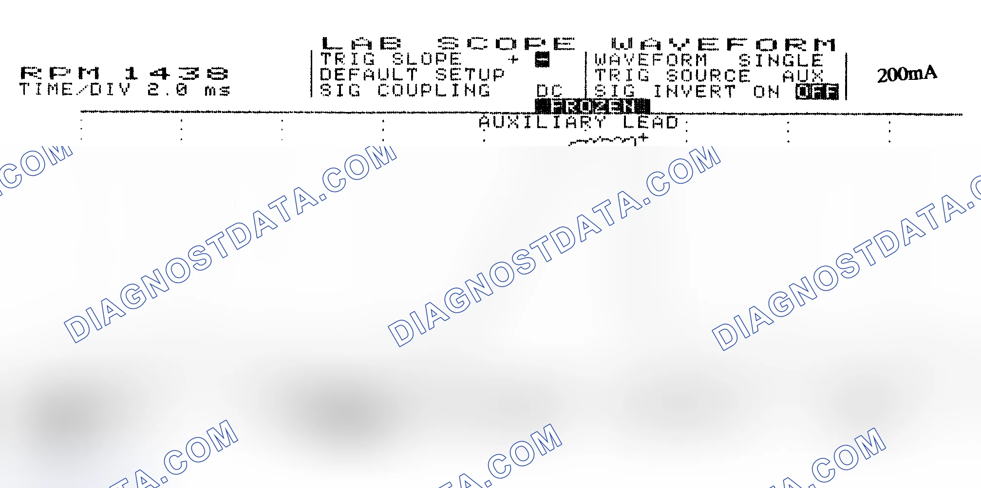 Scheme 15: Single Injector w/Normal Current Flow - Current Pattern