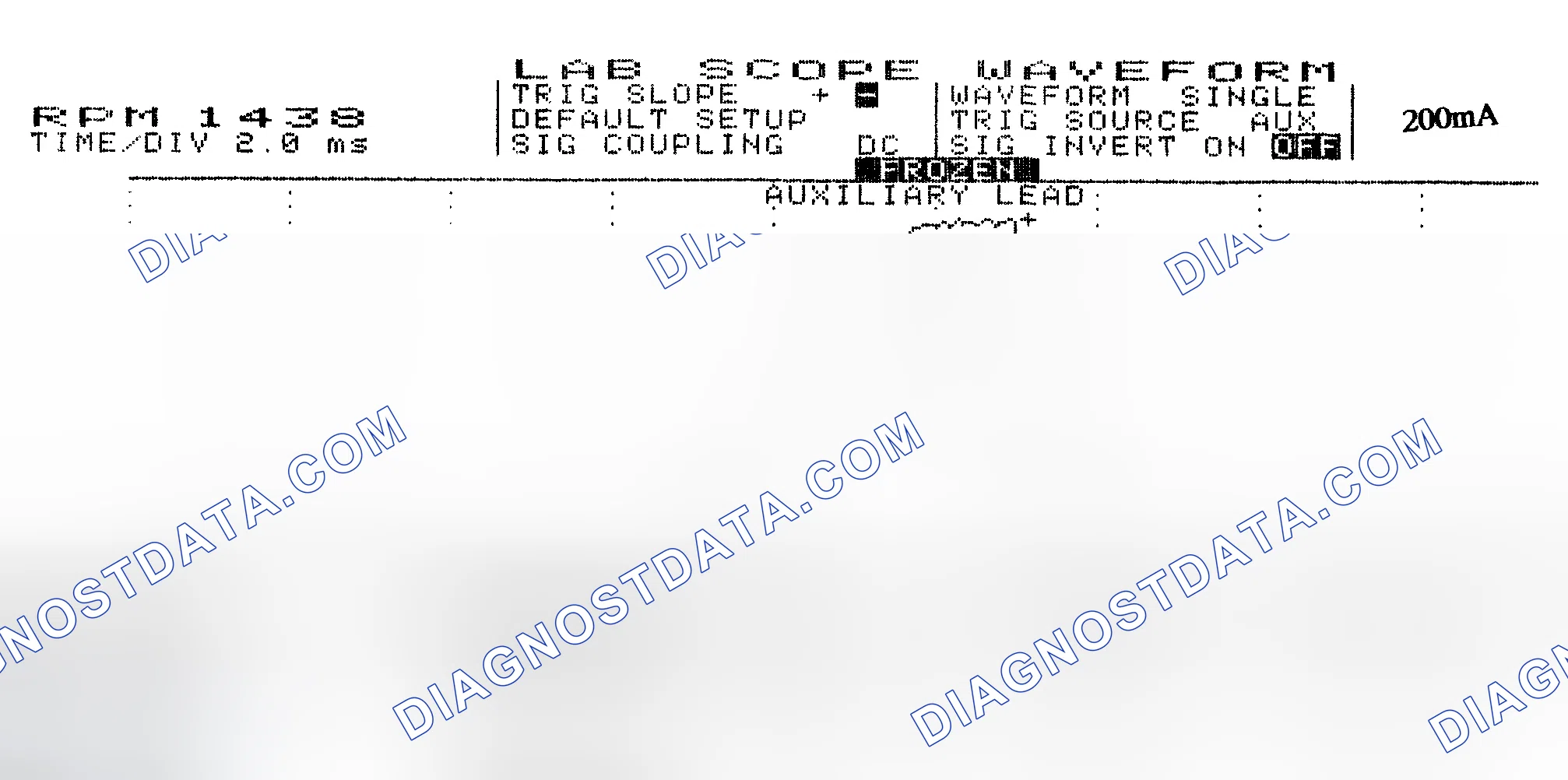 Scheme 15: Single Injector w/Normal Current Flow - Current Pattern