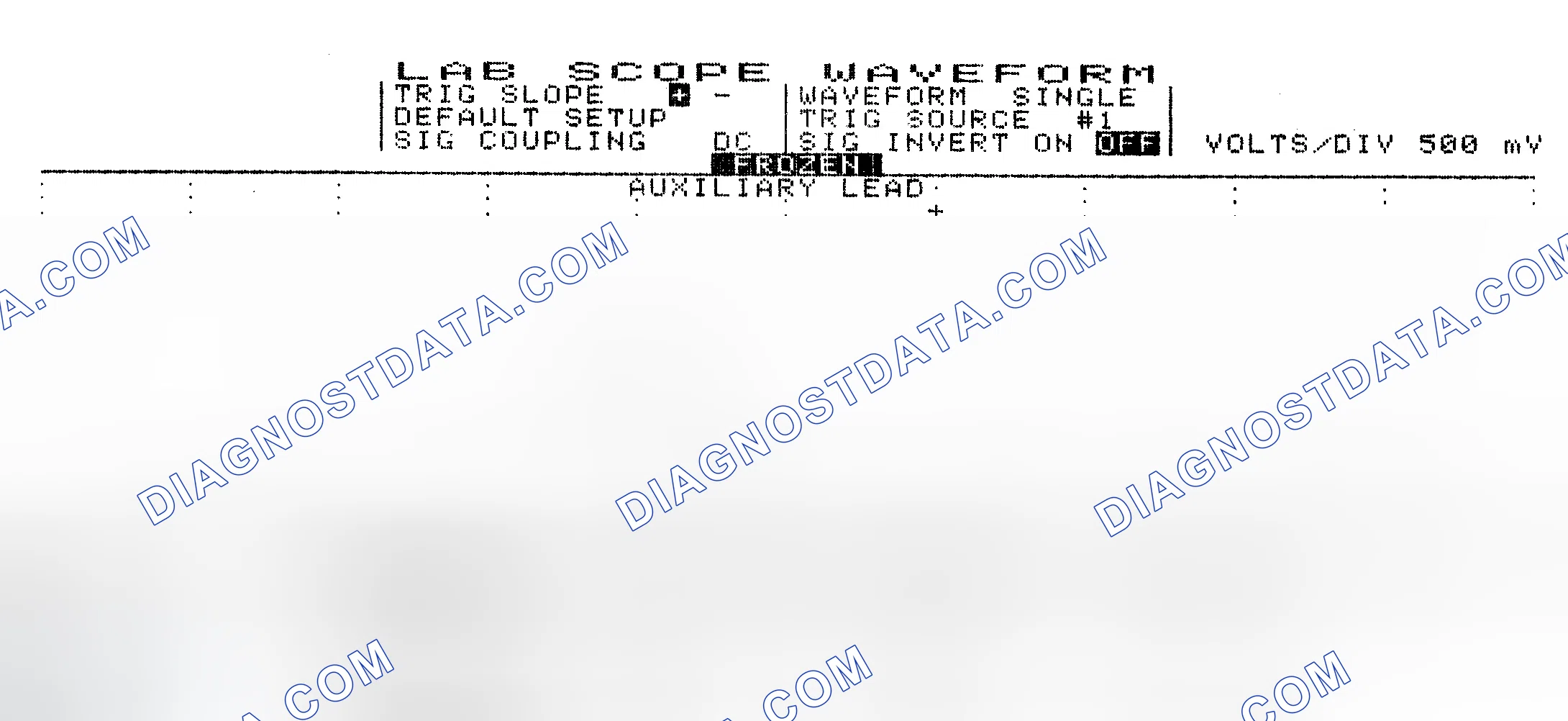 Scheme 10: Single Injector w/Excessive Current Flow - Current Pattern