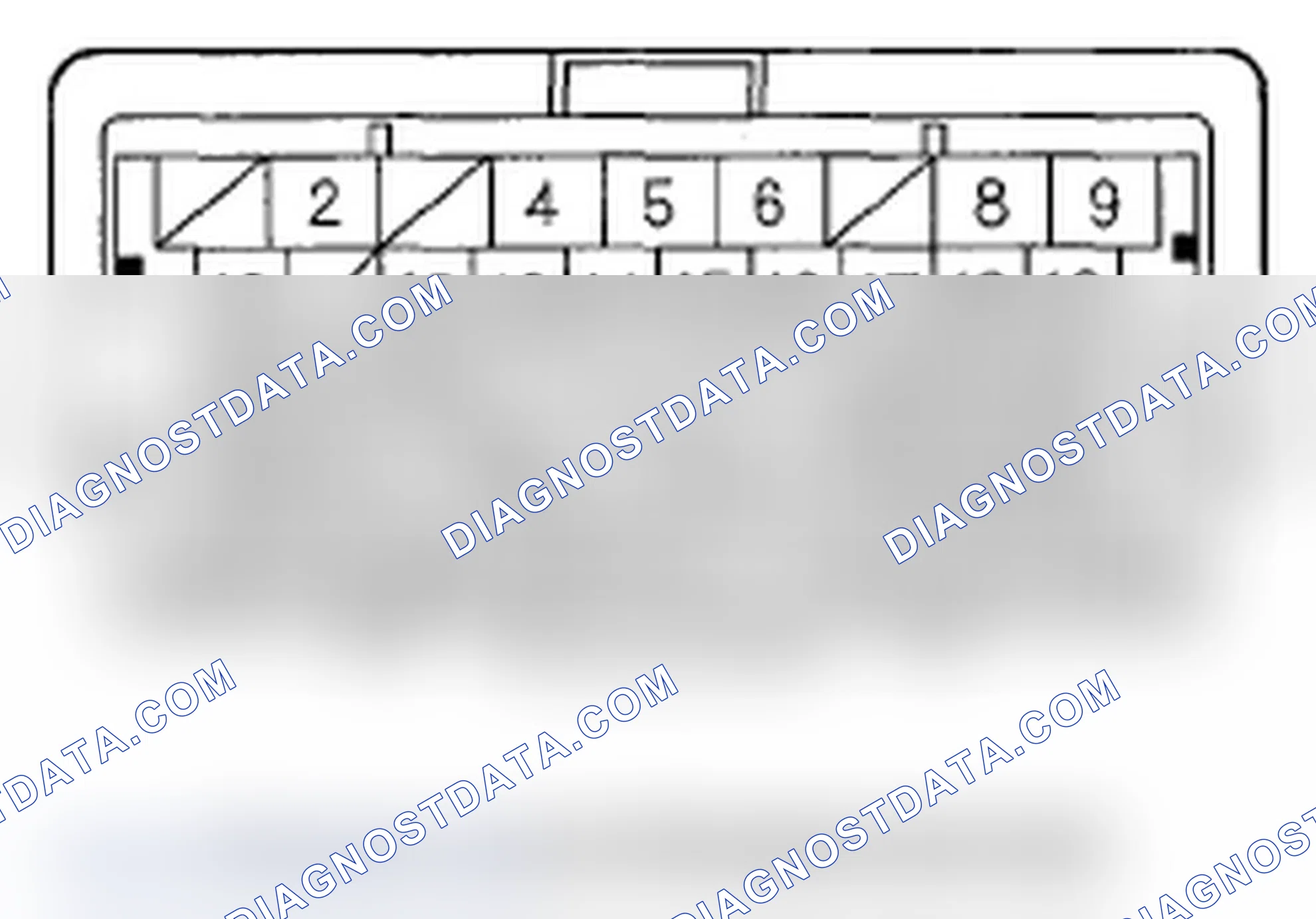 Scheme 93: PCM (Electric Vacuum Pump System) Inputs and Outputs at Connector A ([]) (44P)
